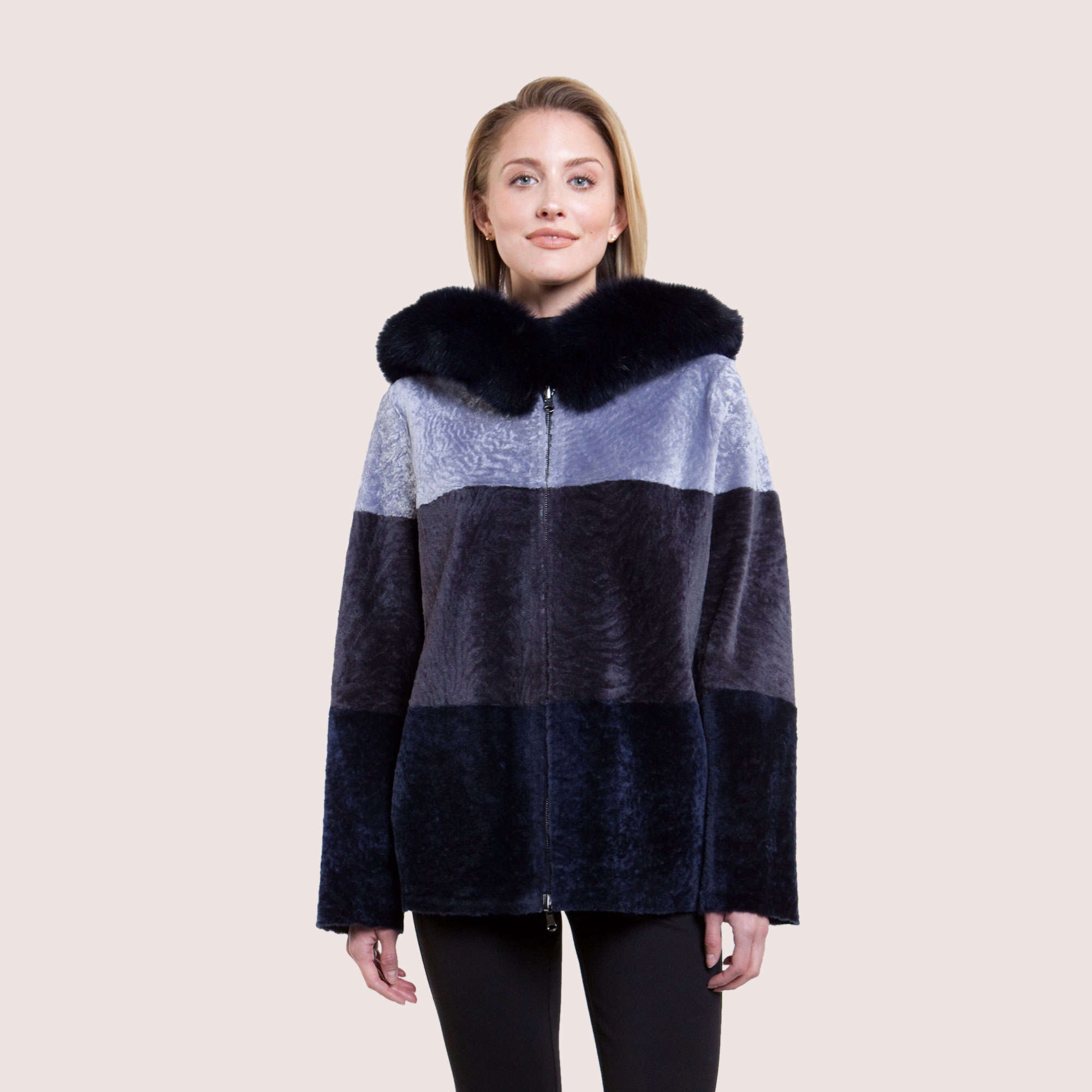 Octavia Reversible Shearling Coat-4