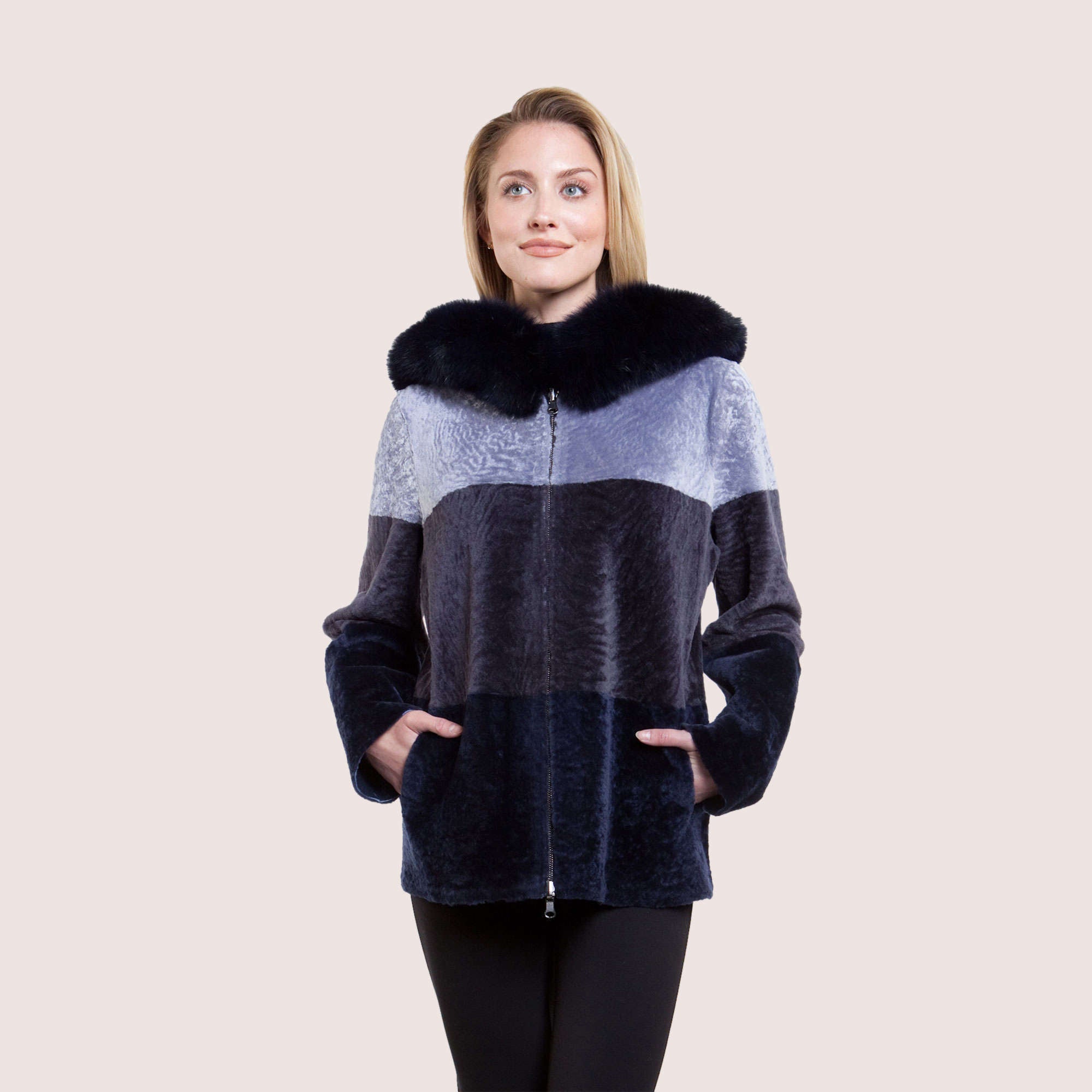 Octavia Reversible Shearling Coat