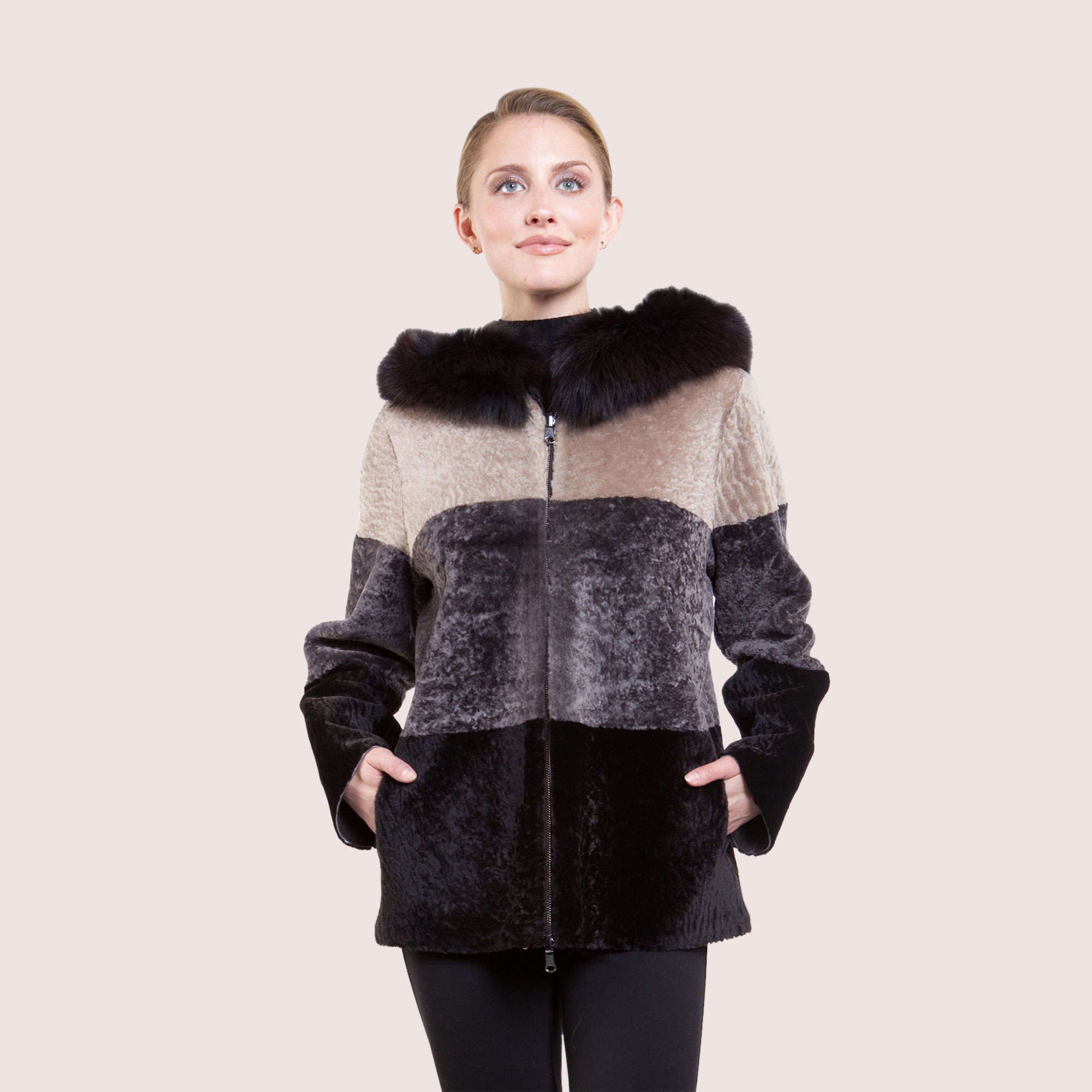 Octavia Reversible Shearling Coat-11