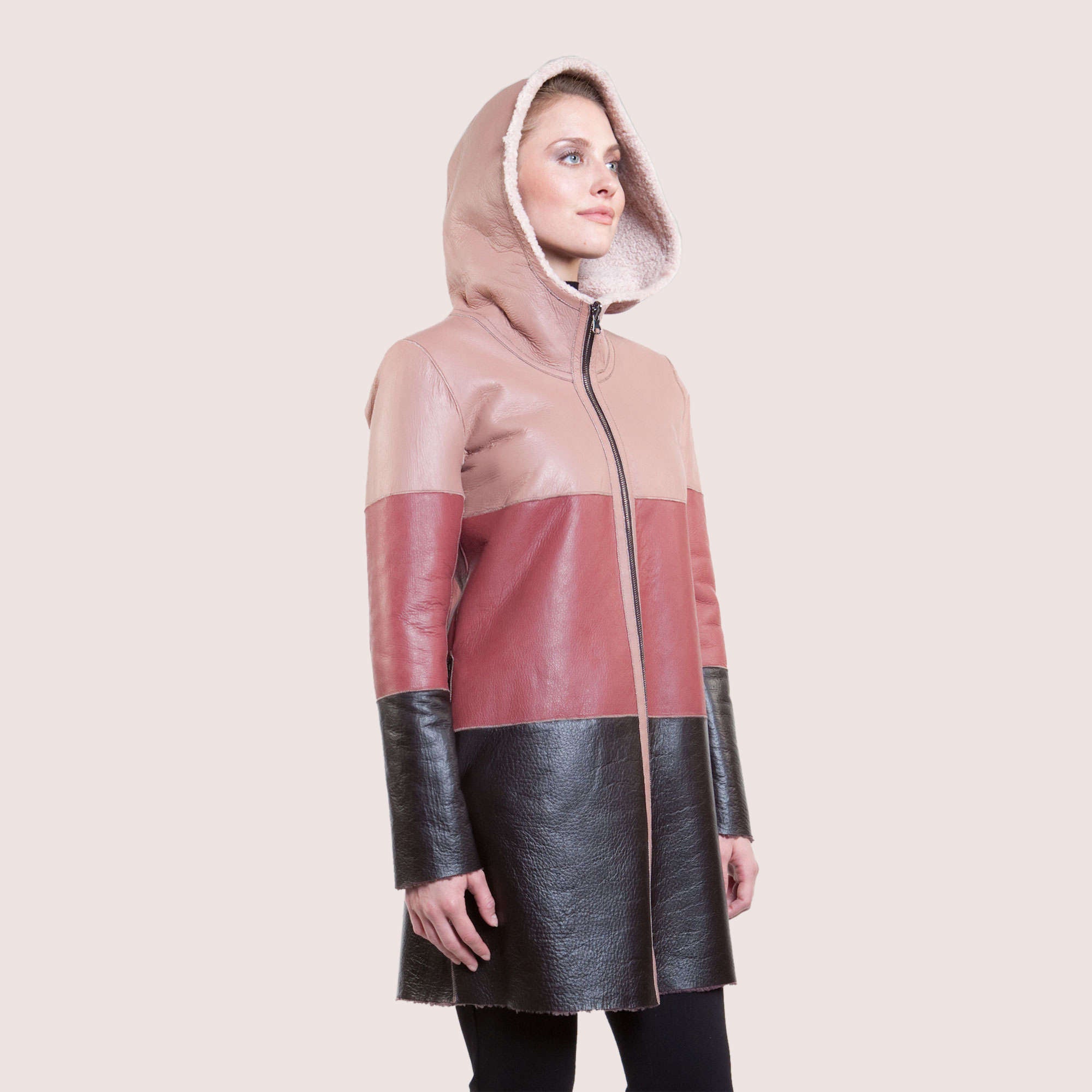 Annabel Reversible Shearling Coat-3