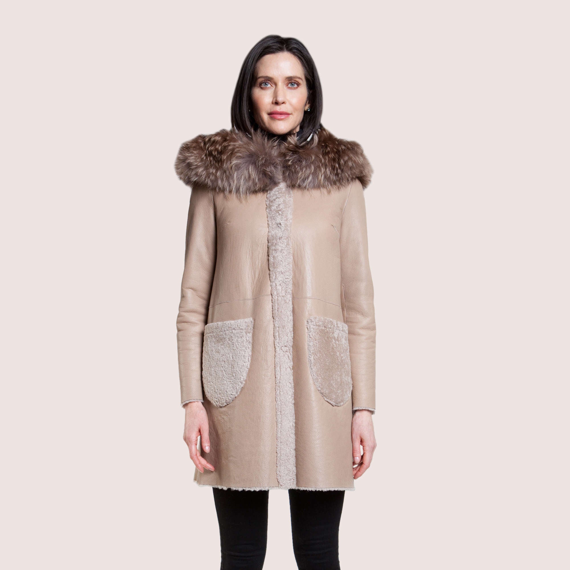Vivienne Reversible Shearling Coat