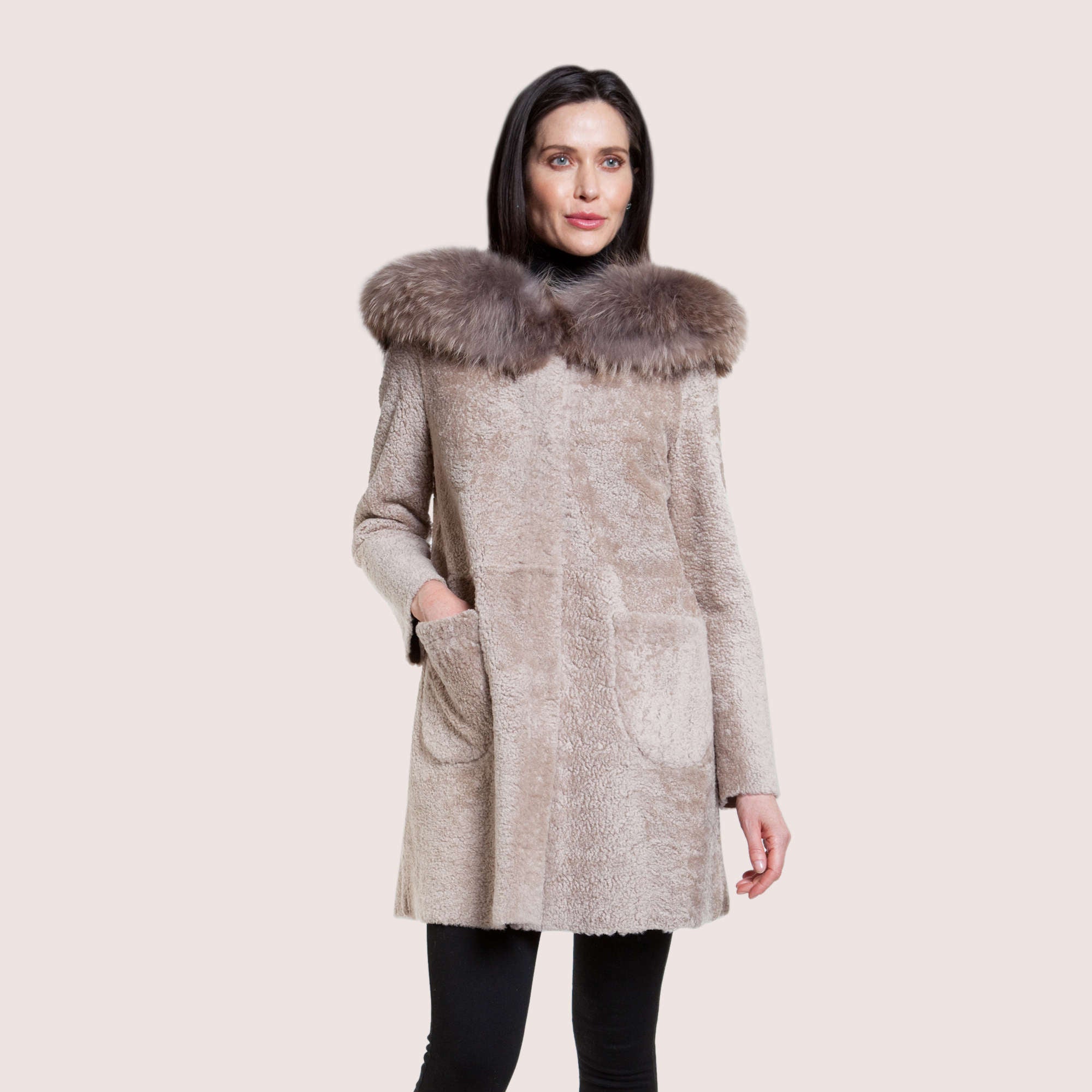 Vivienne Reversible Shearling Coat