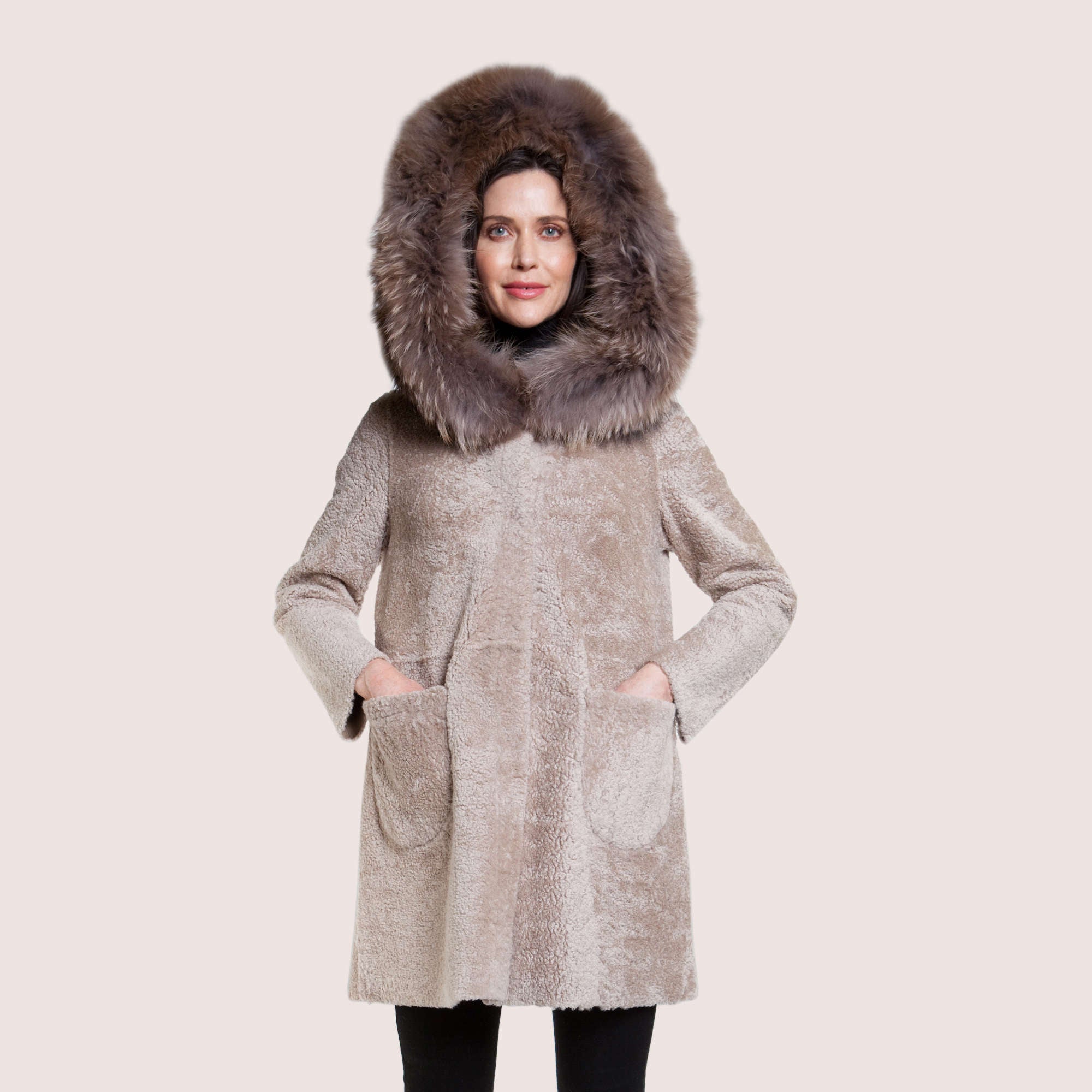 Vivienne Reversible Shearling Coat-3