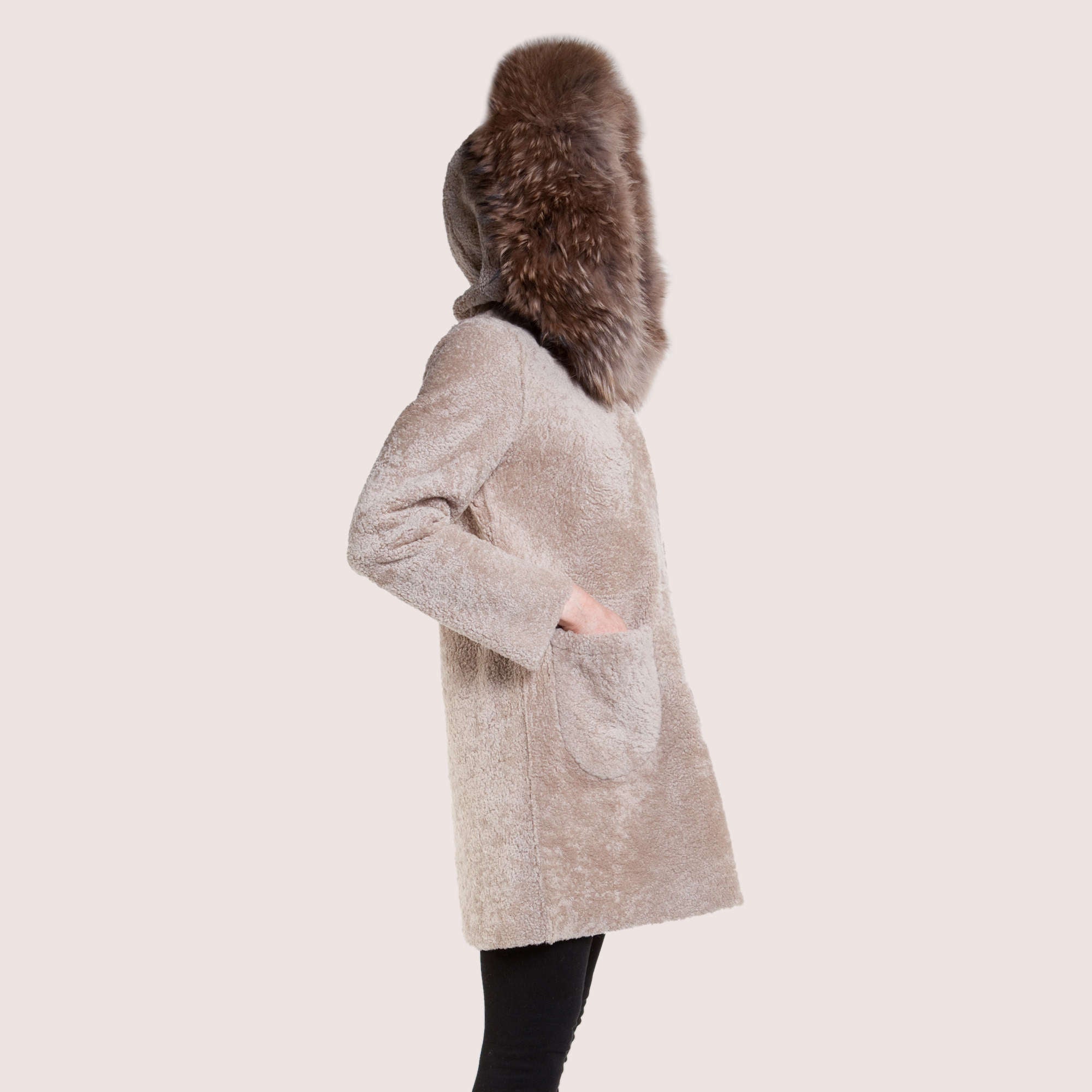 Vivienne Reversible Shearling Coat-4