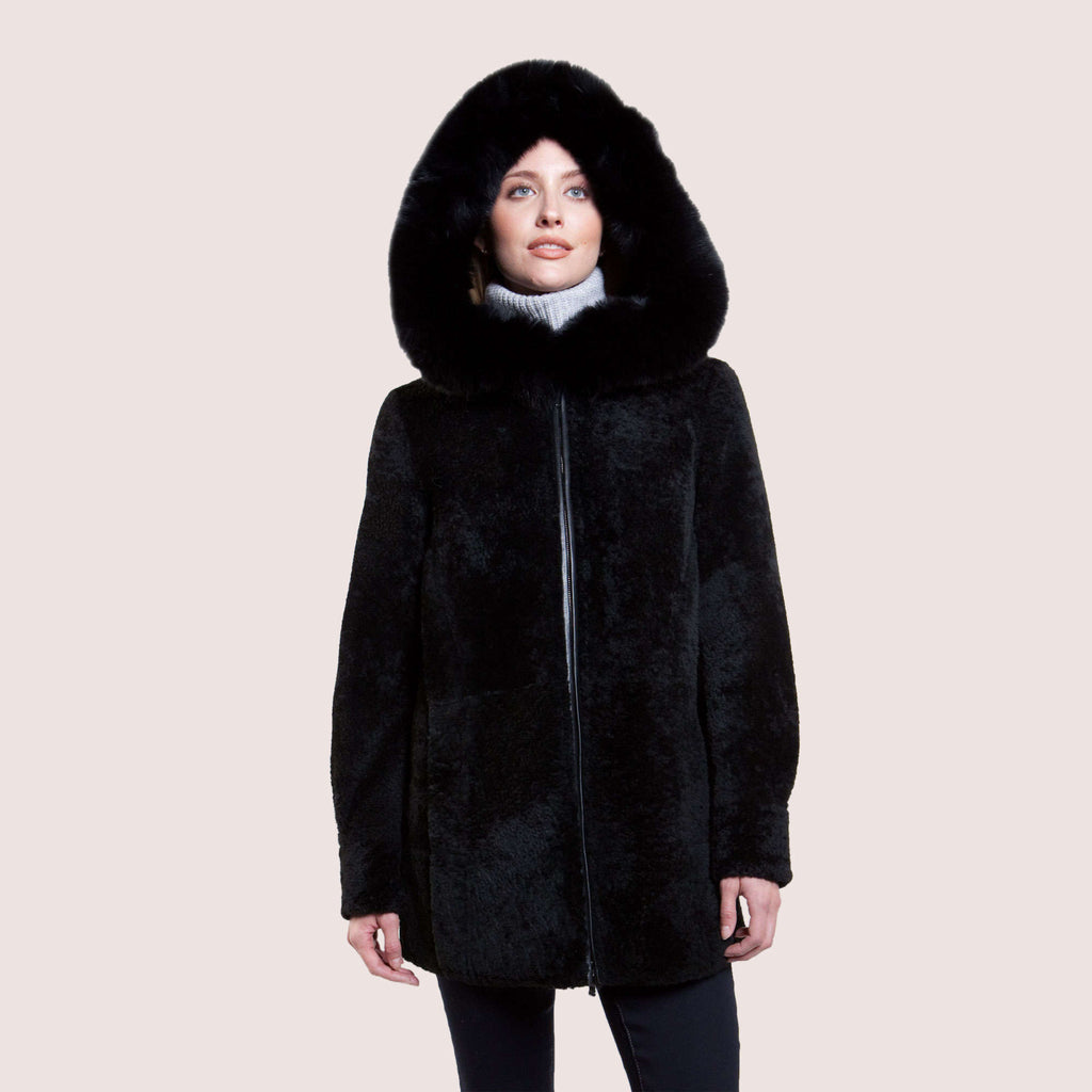 Amanda Shearling Coat