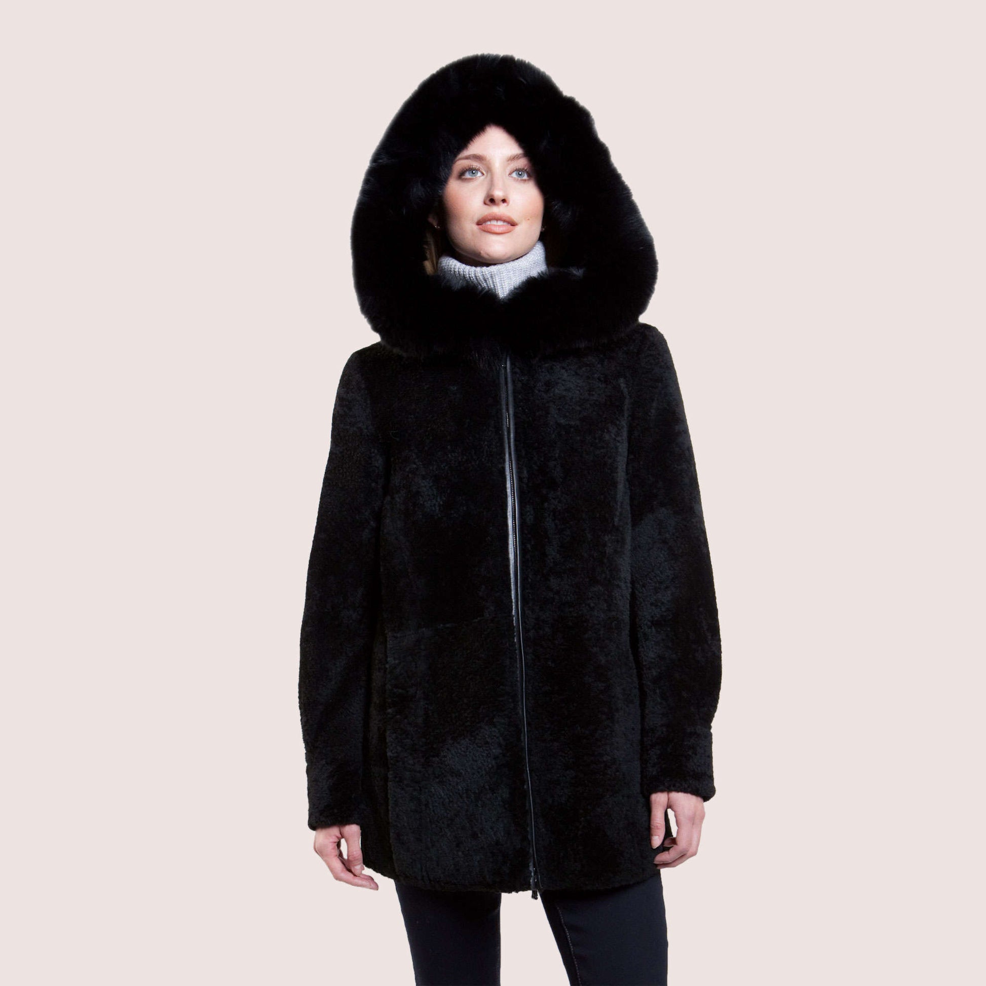 Amanda Shearling Coat