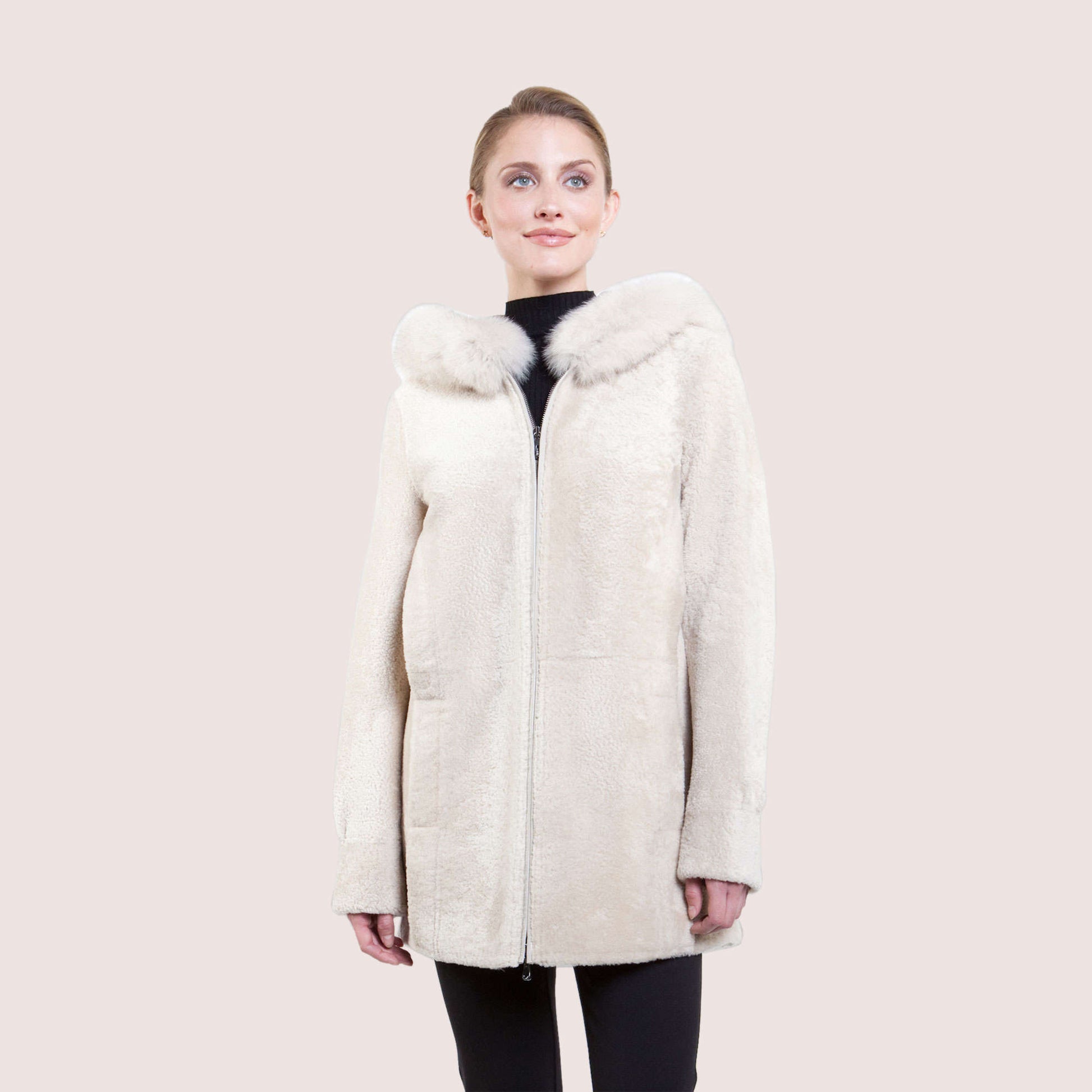 Amanda Shearling Coat