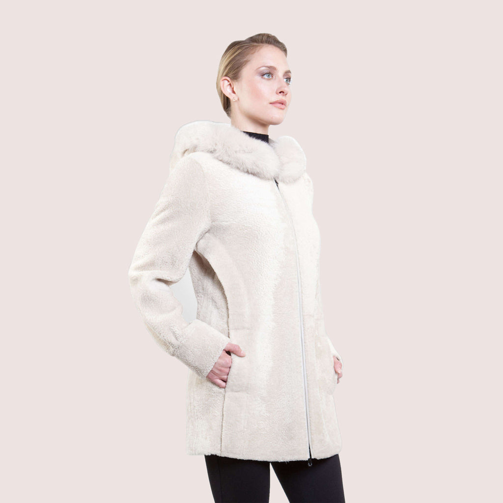 Amanda Shearling Coat
