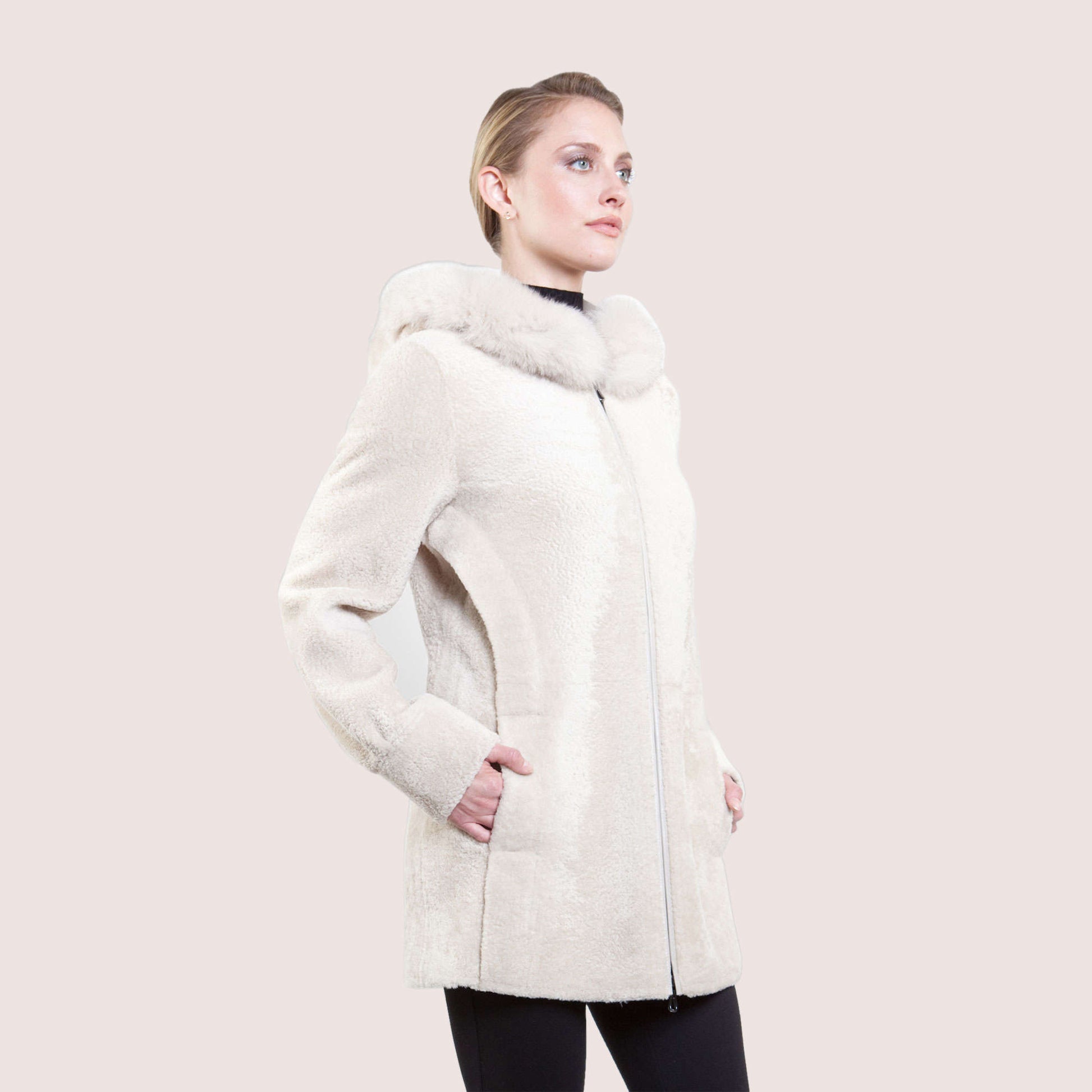 Amanda Shearling Coat