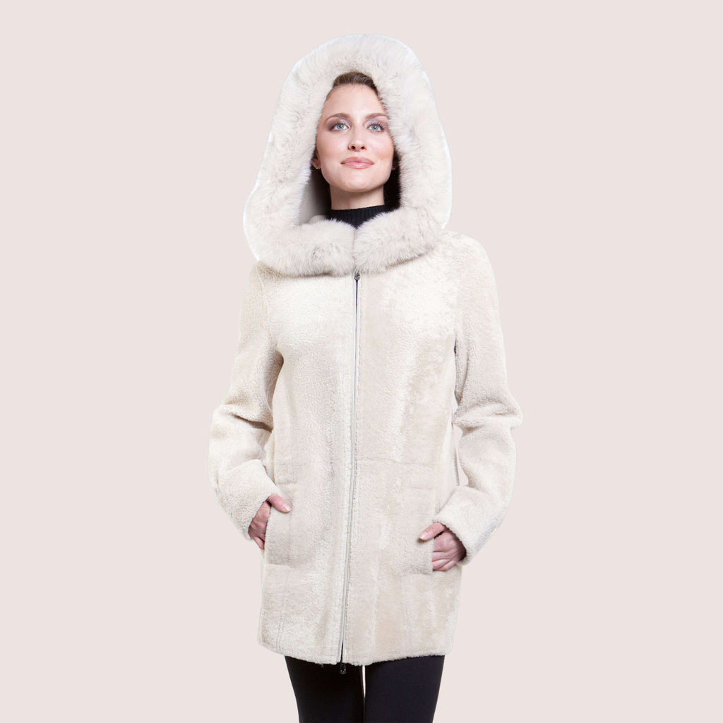 Amanda Shearling Coat