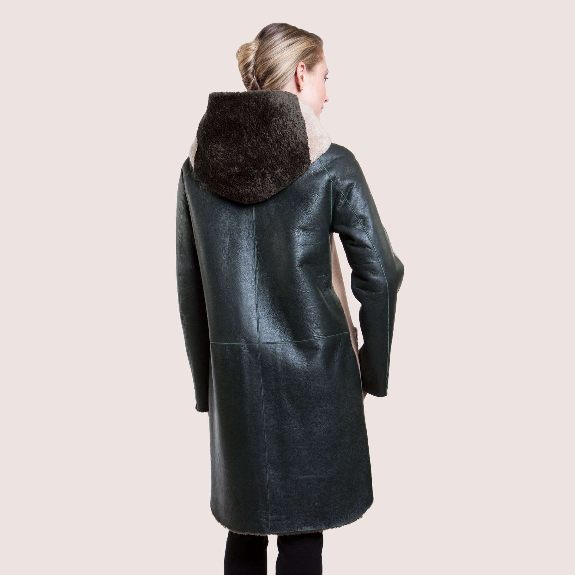 Miami Reversible Shearling Coat
