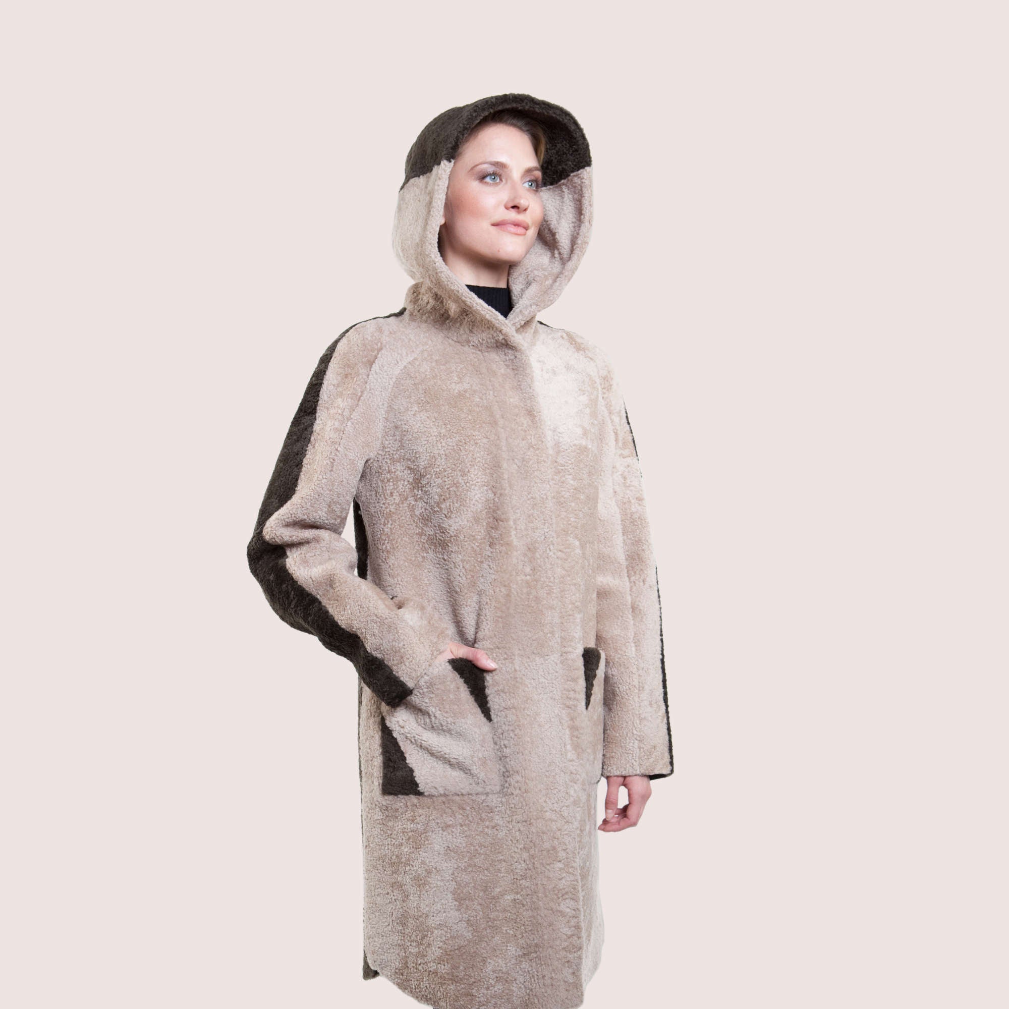 Miami Reversible Shearling Coat