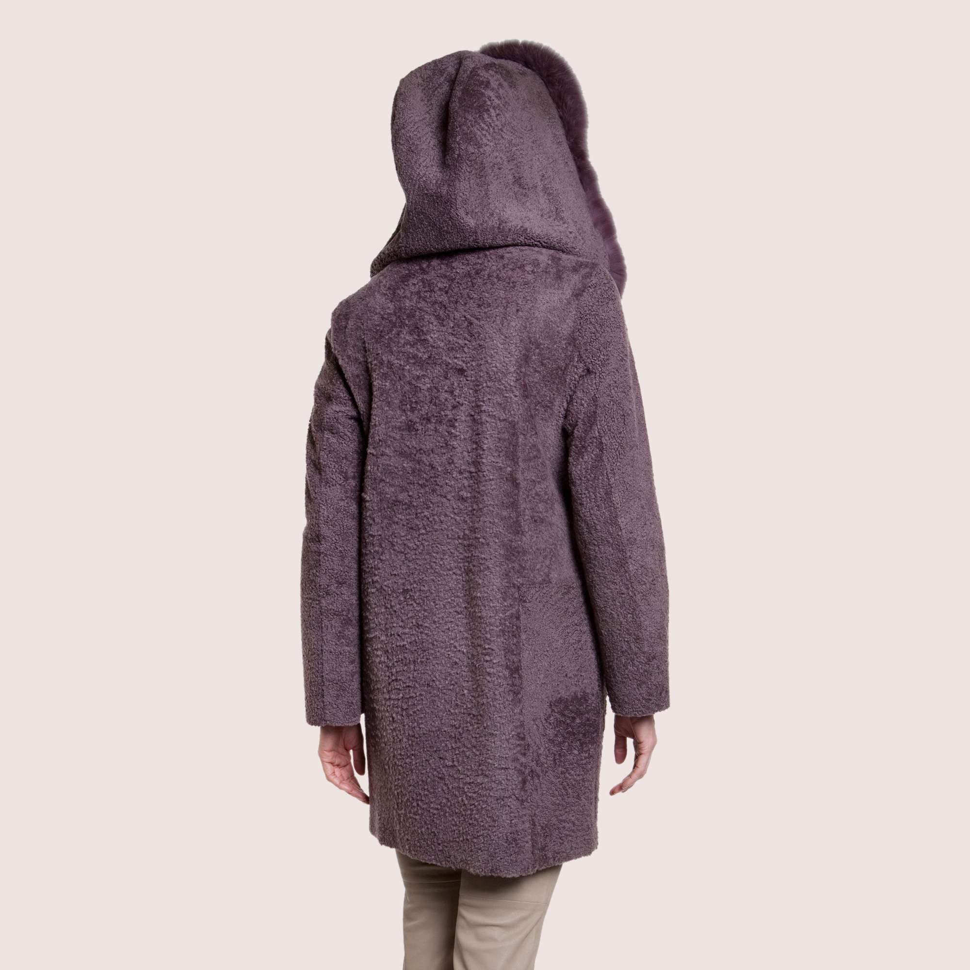 Scarlett Reversible Shearling Coat