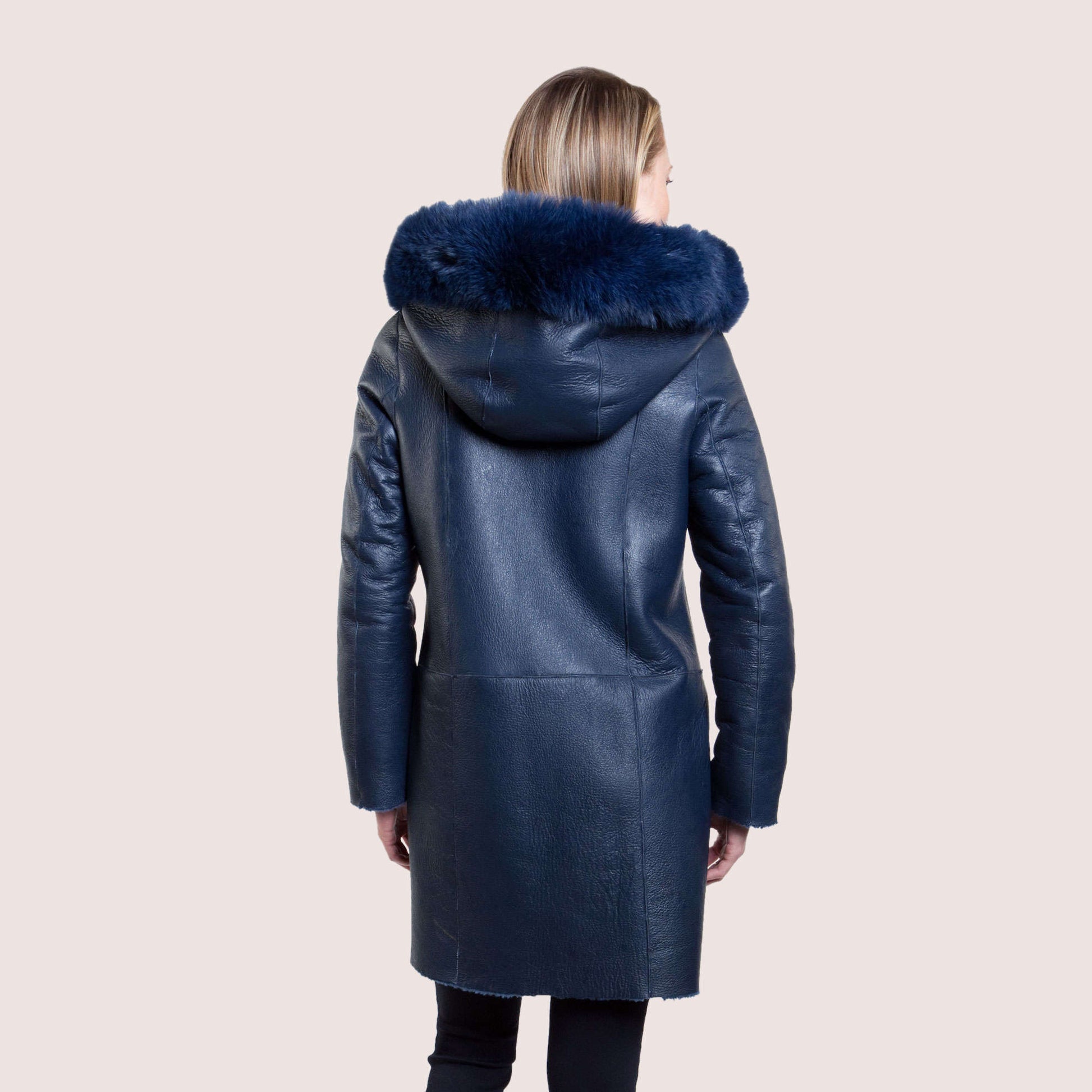 Elisa Reversible Shearling Coat