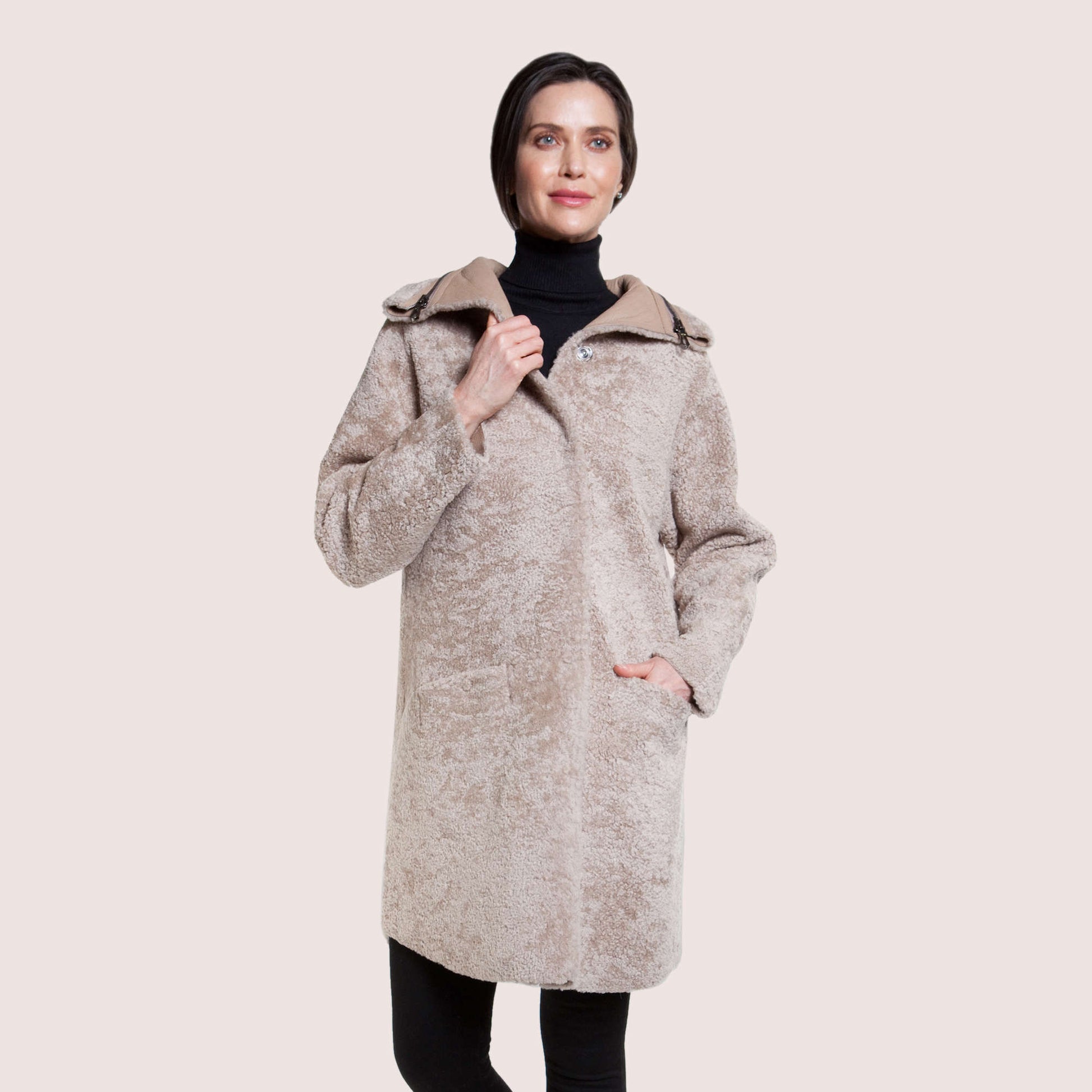 Claudia Shearling Coat