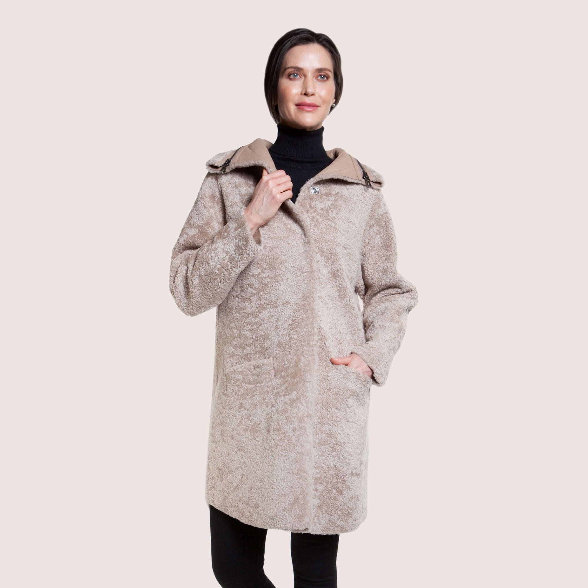 Claudia Shearling Coat