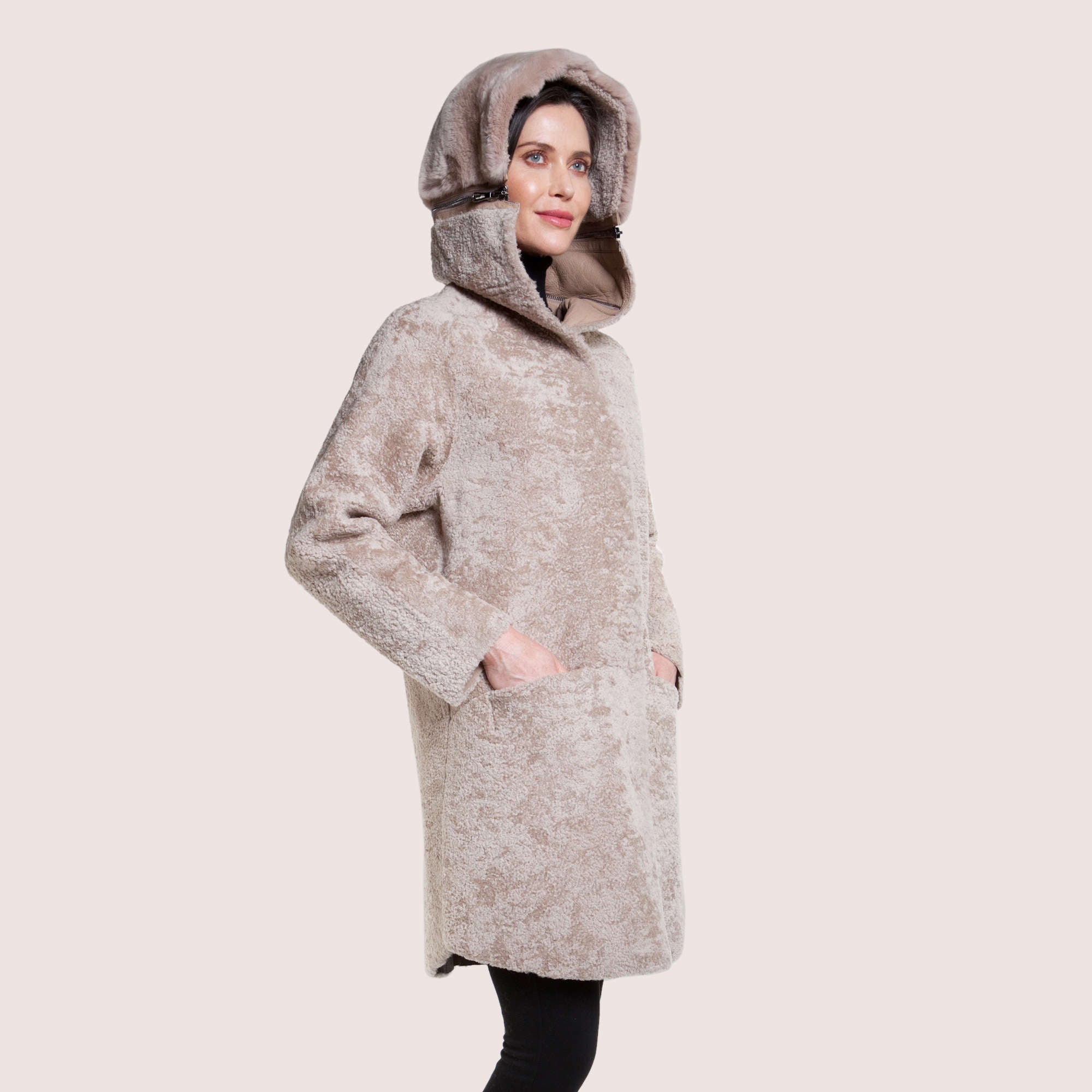 Claudia Shearling Coat-5