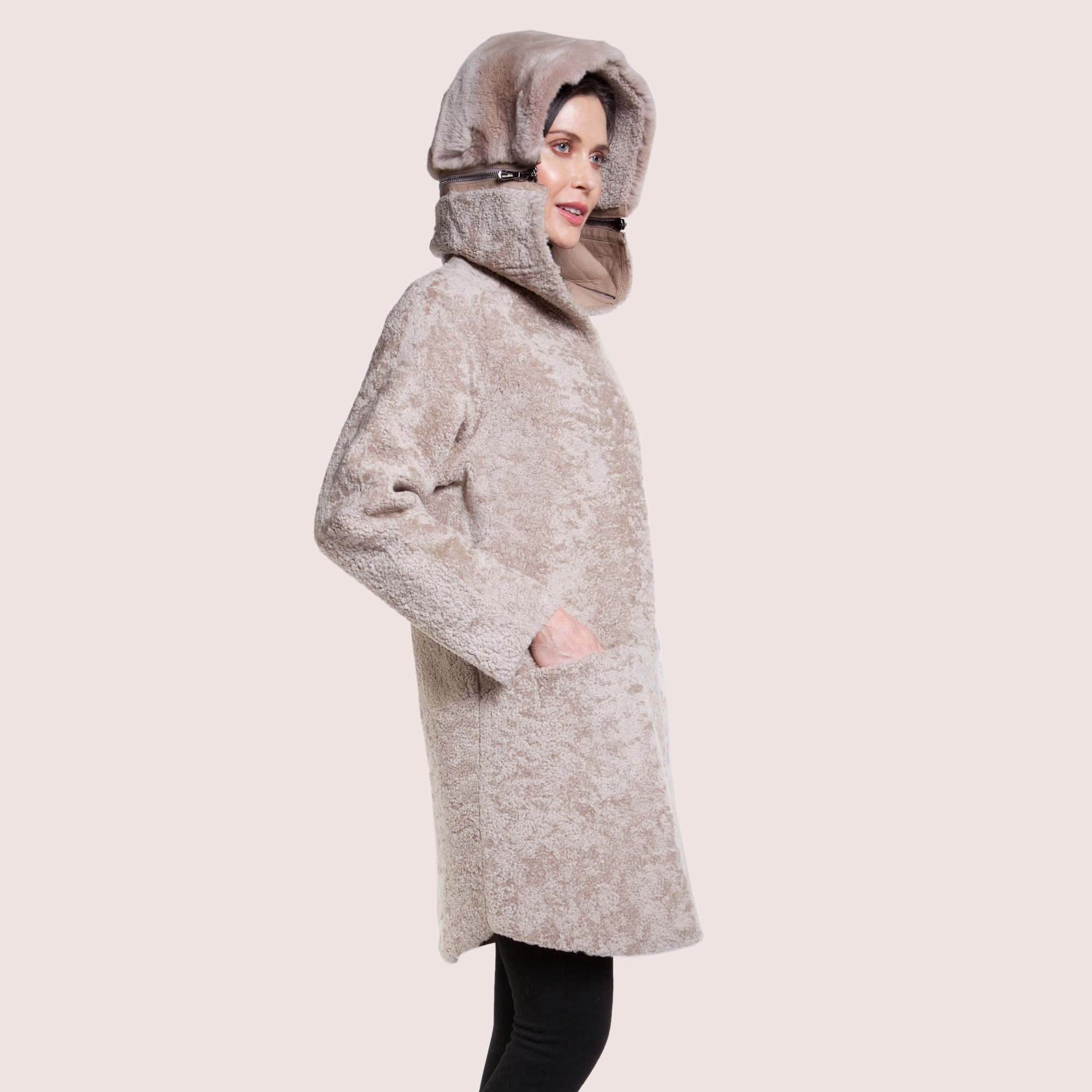 Claudia Shearling Coat