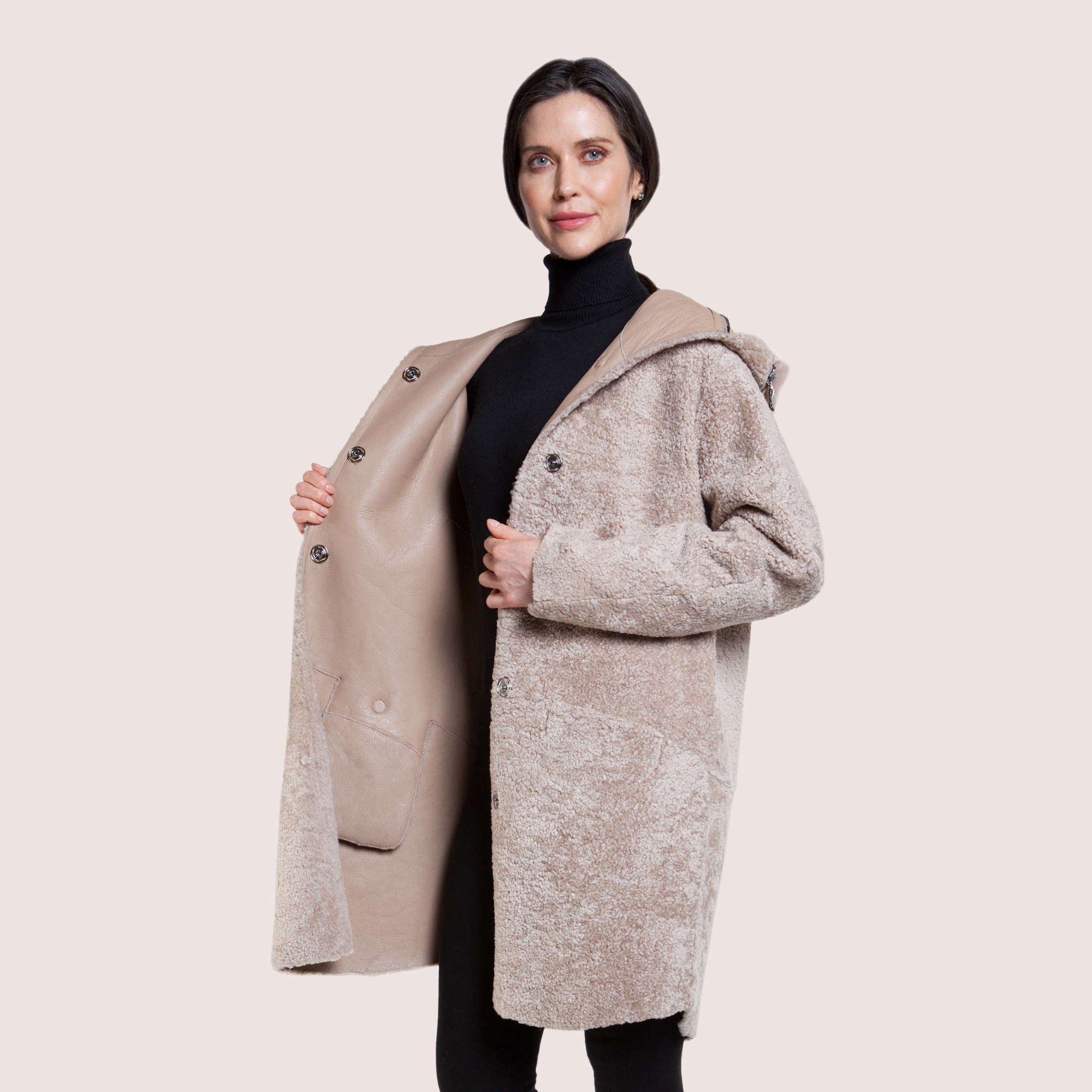 Claudia Shearling Coat