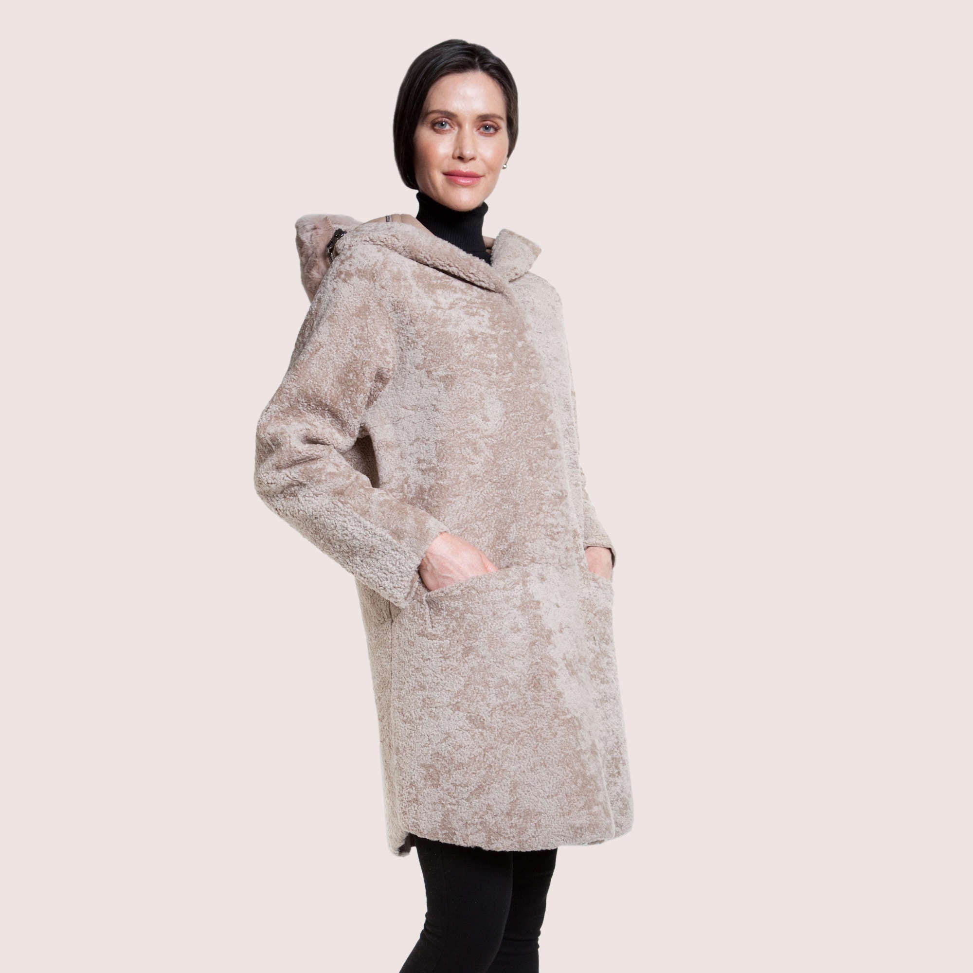 Claudia Shearling Coat