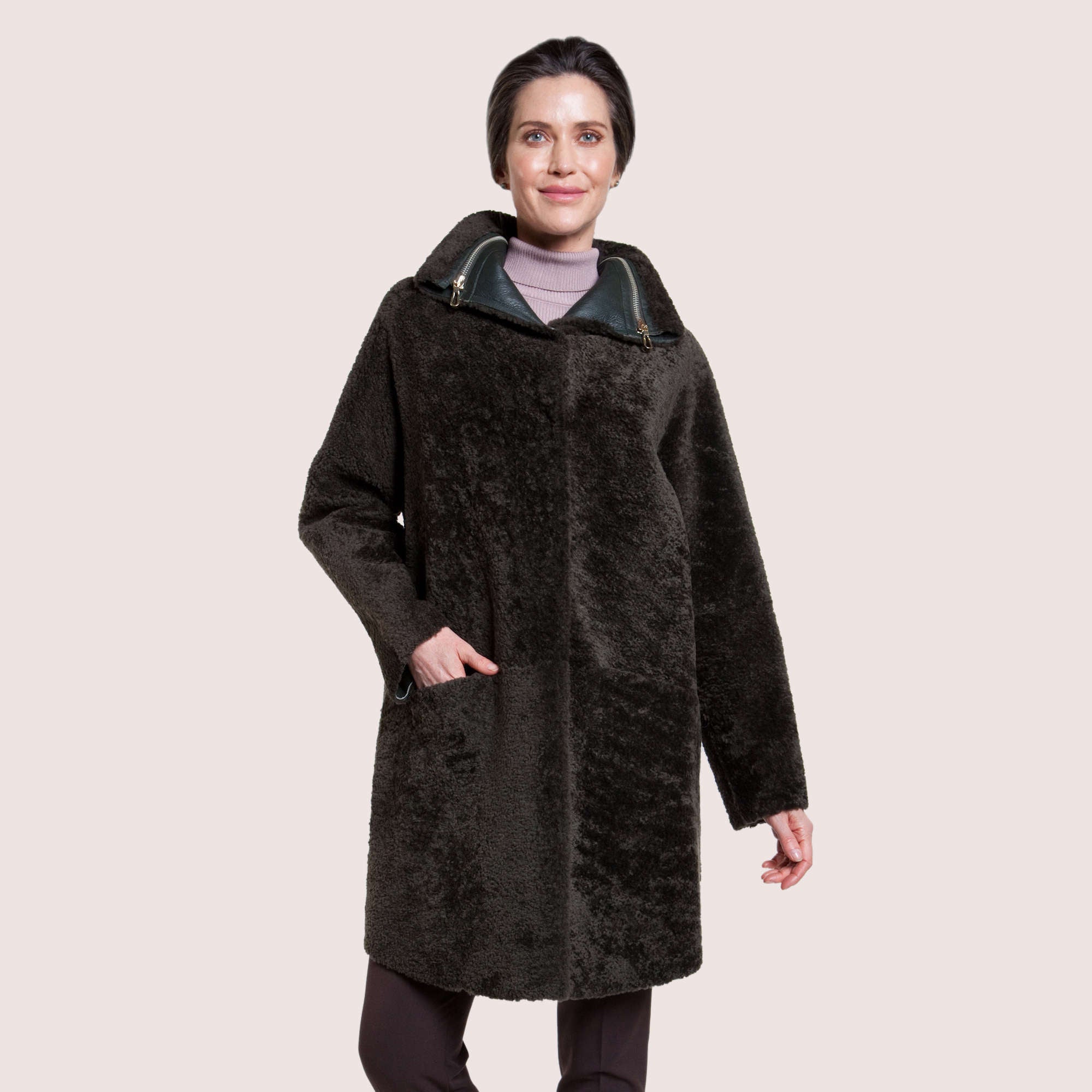Claudia Shearling Coat