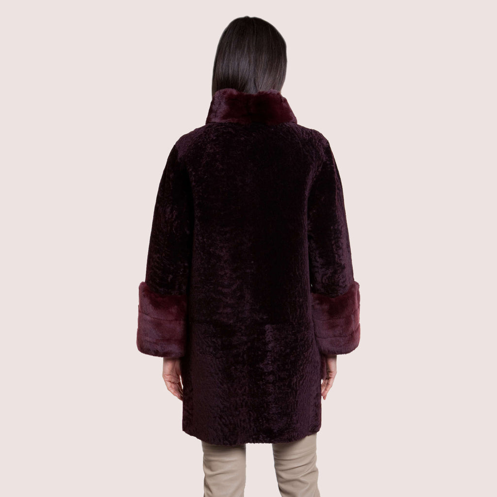 Whitney Reversible Shearling Coat
