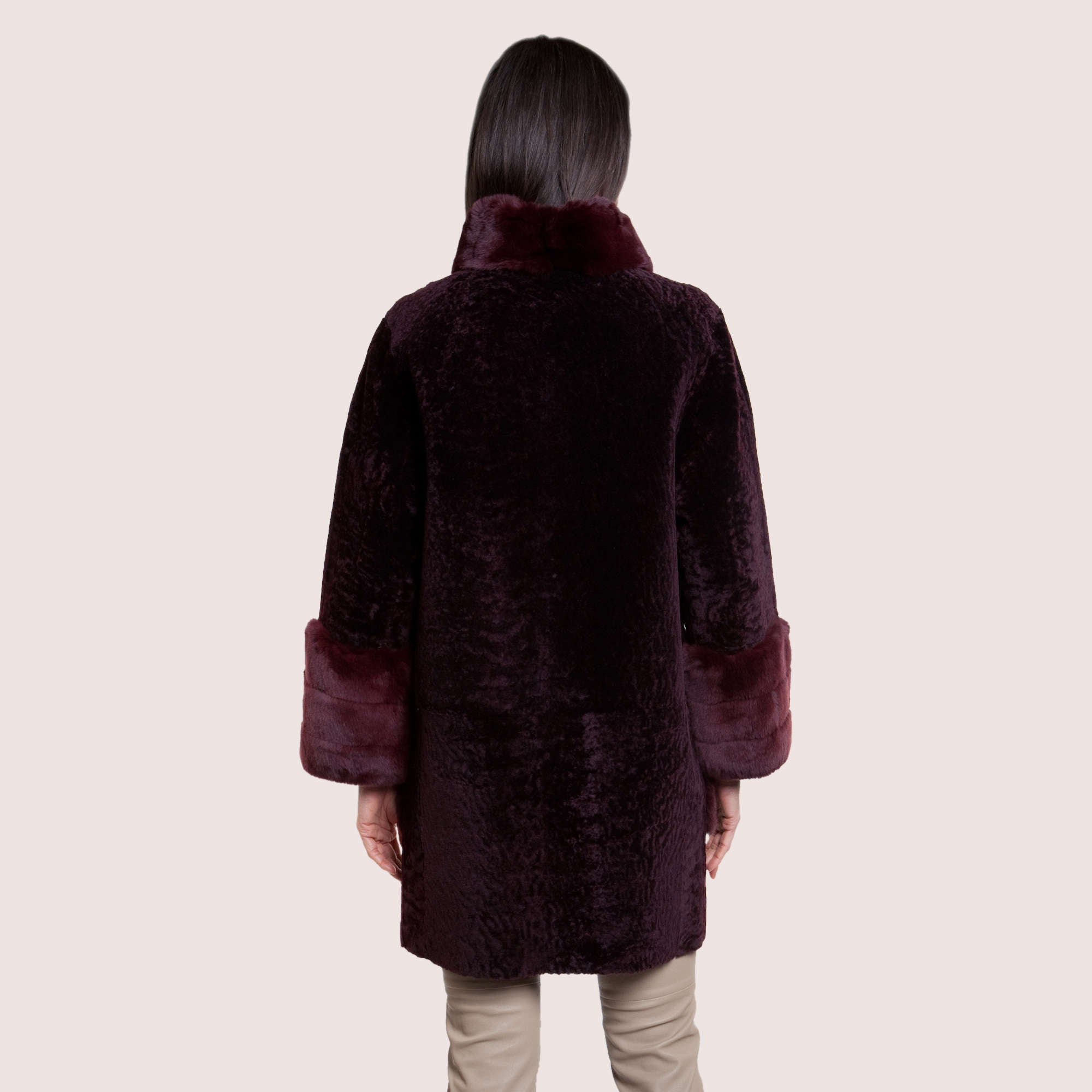 Whitney Reversible Shearling Coat