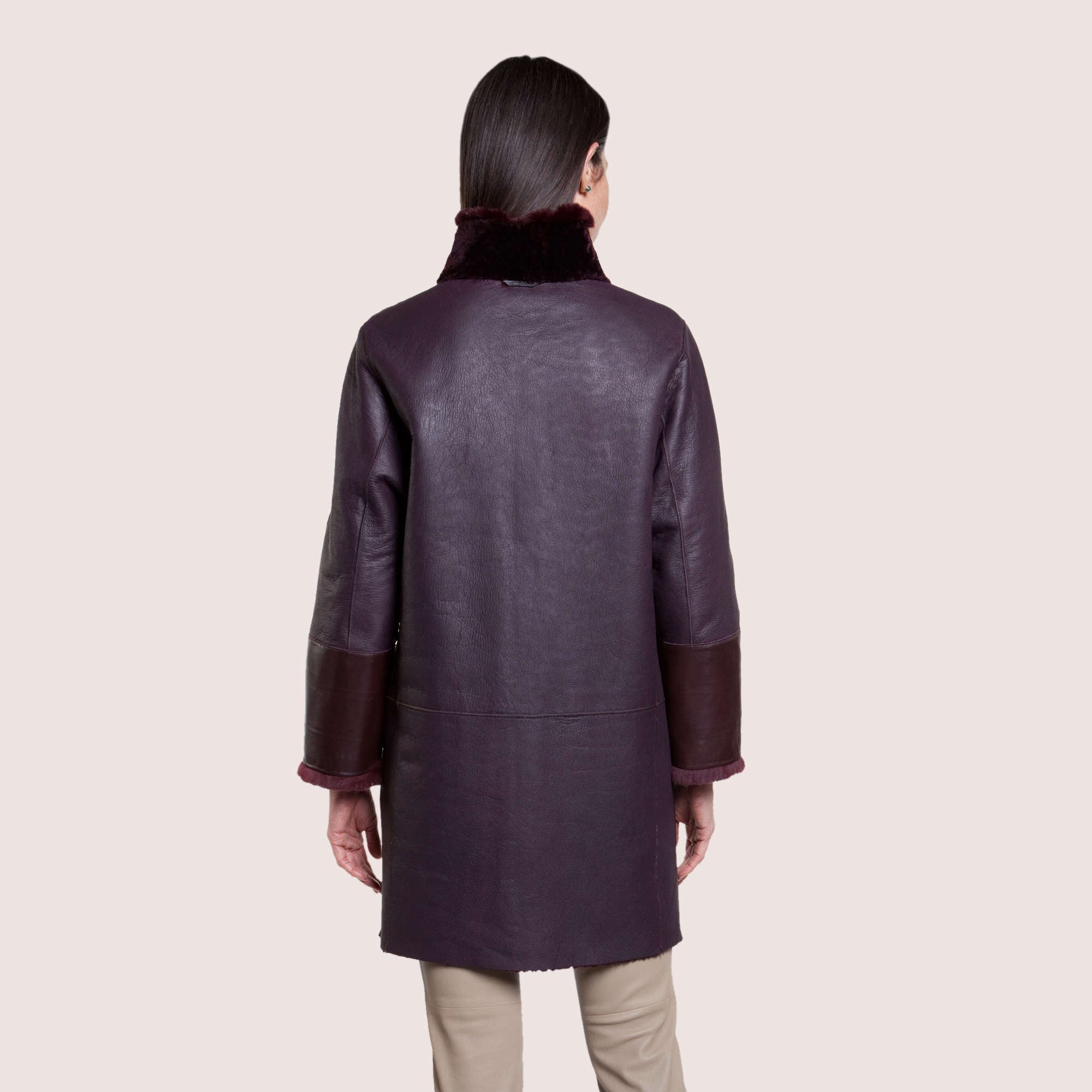 Whitney Reversible Shearling Coat