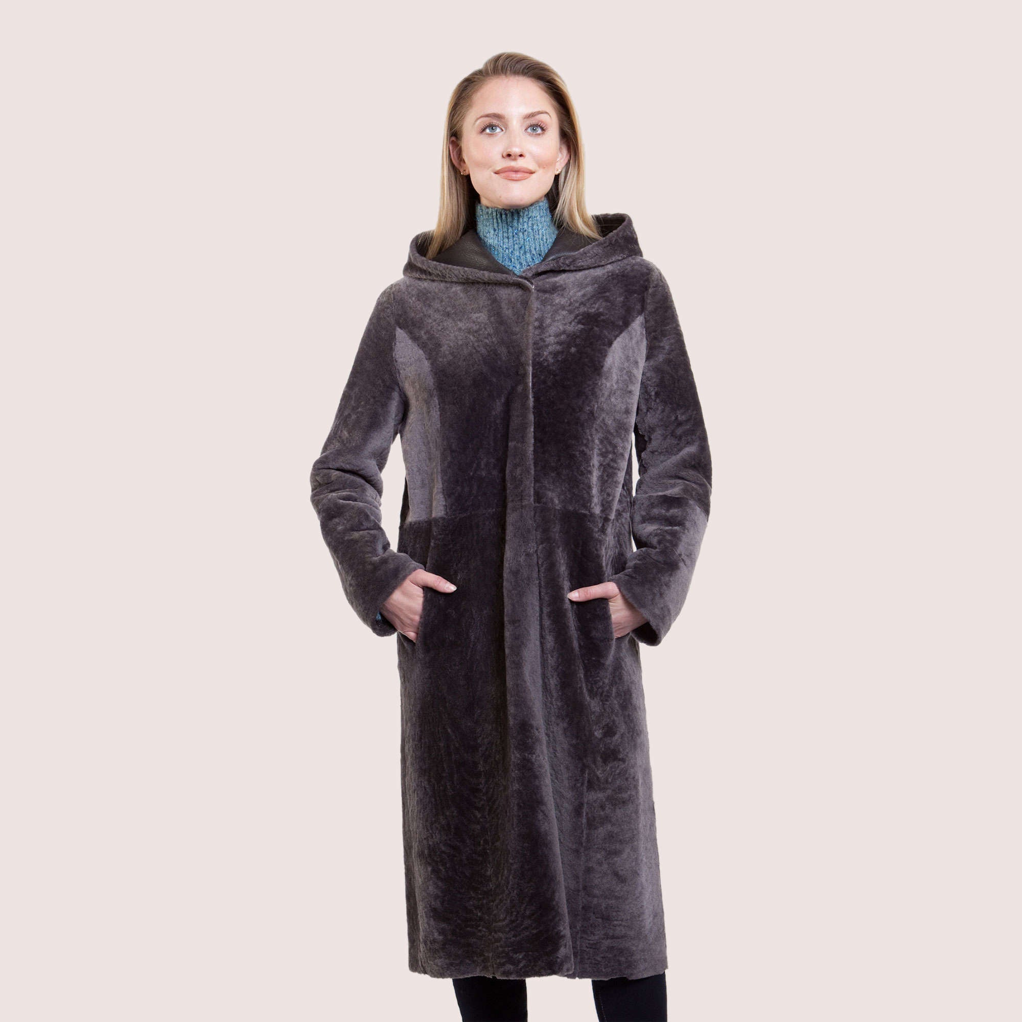 Mildred Reversible Shearling Coat