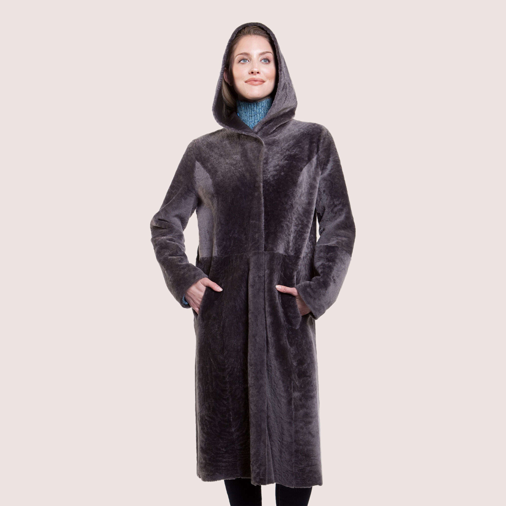 Mildred Reversible Shearling Coat