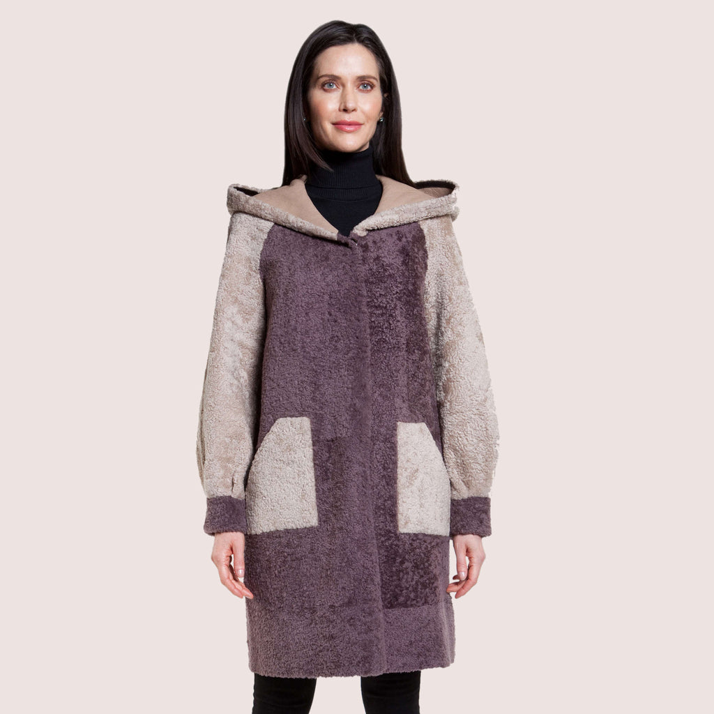 Judith Reversible Shearling Coat