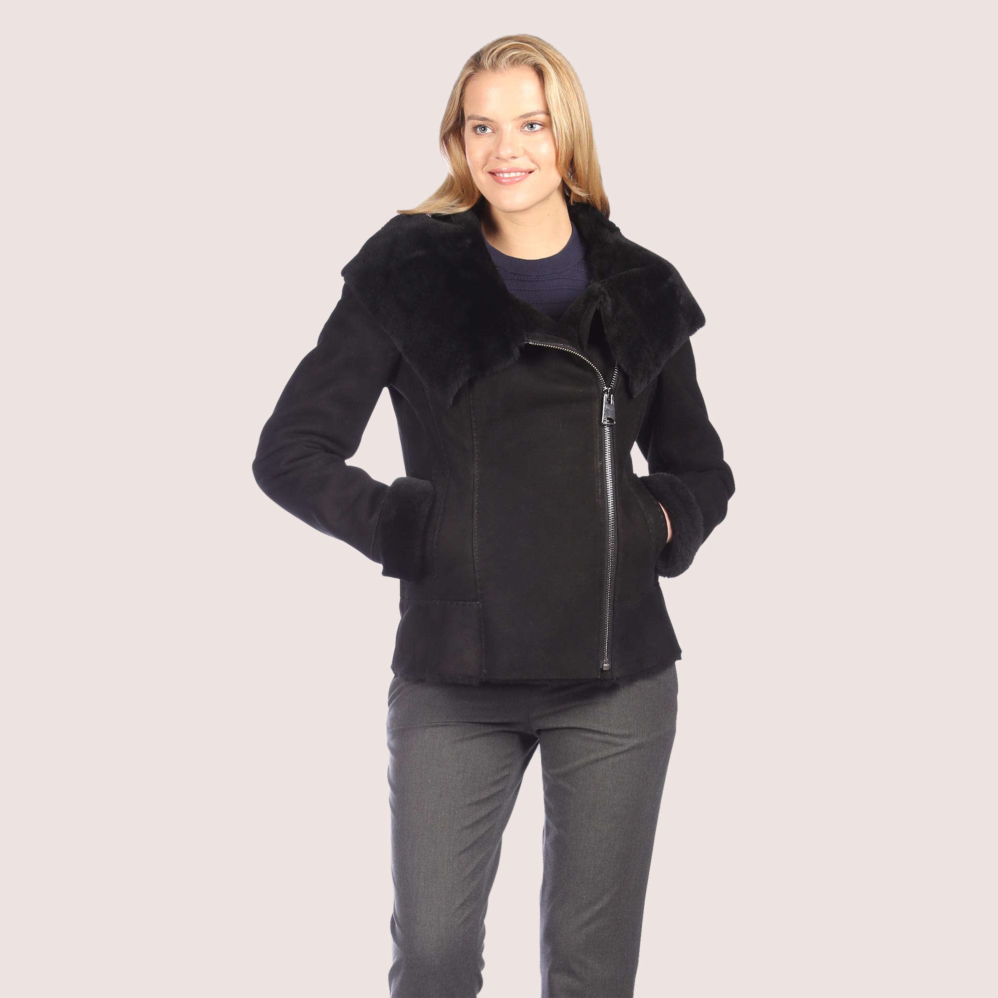 Valerie Shearling Coat