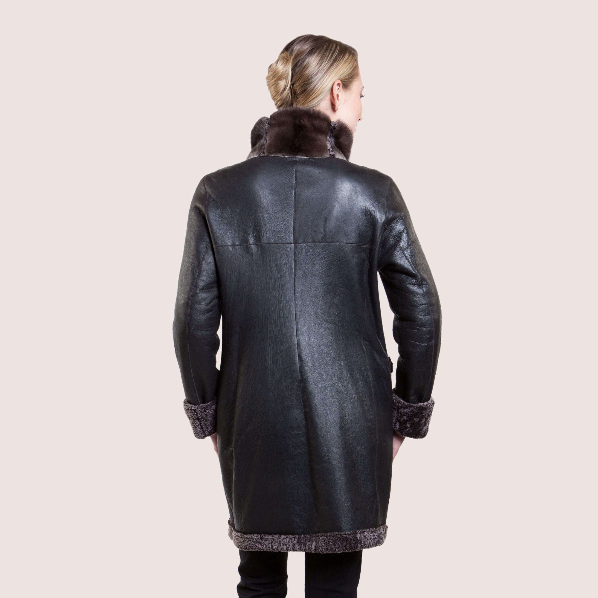 Doris Reversible Shearling Coat