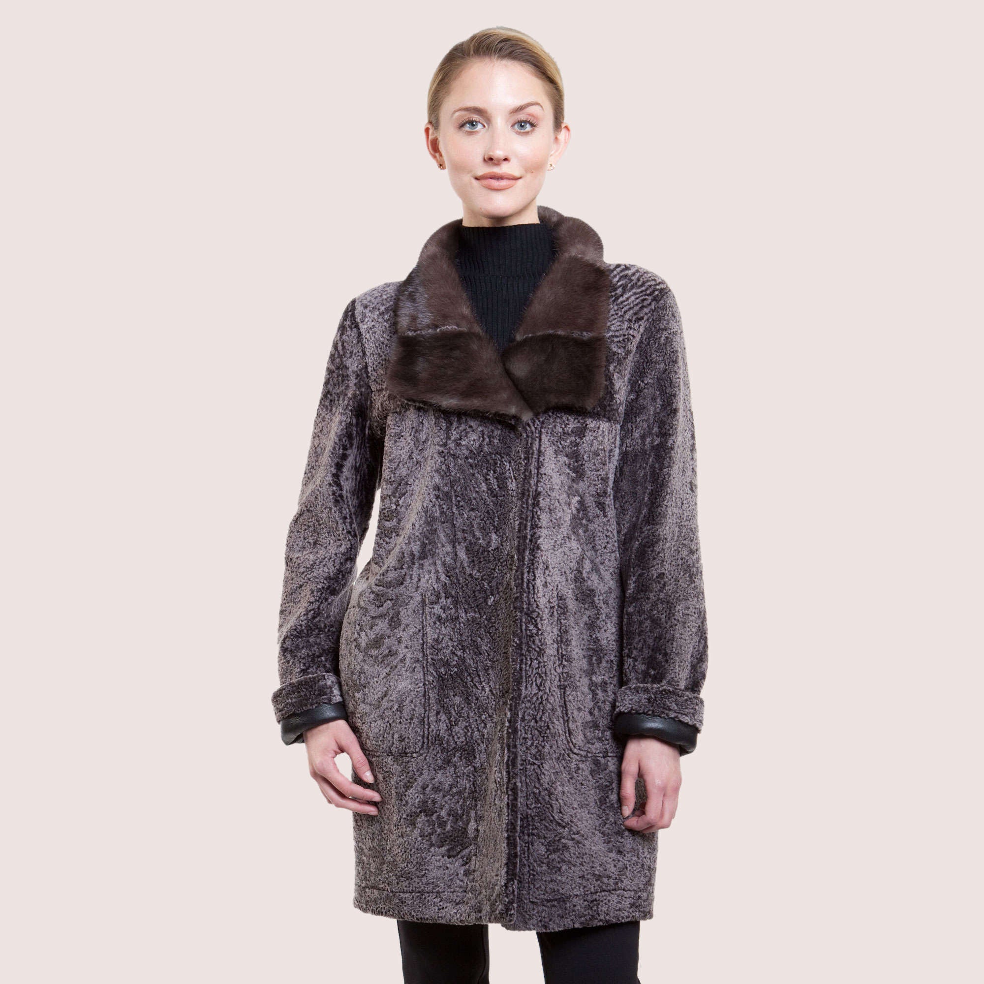 Doris Reversible Shearling Coat