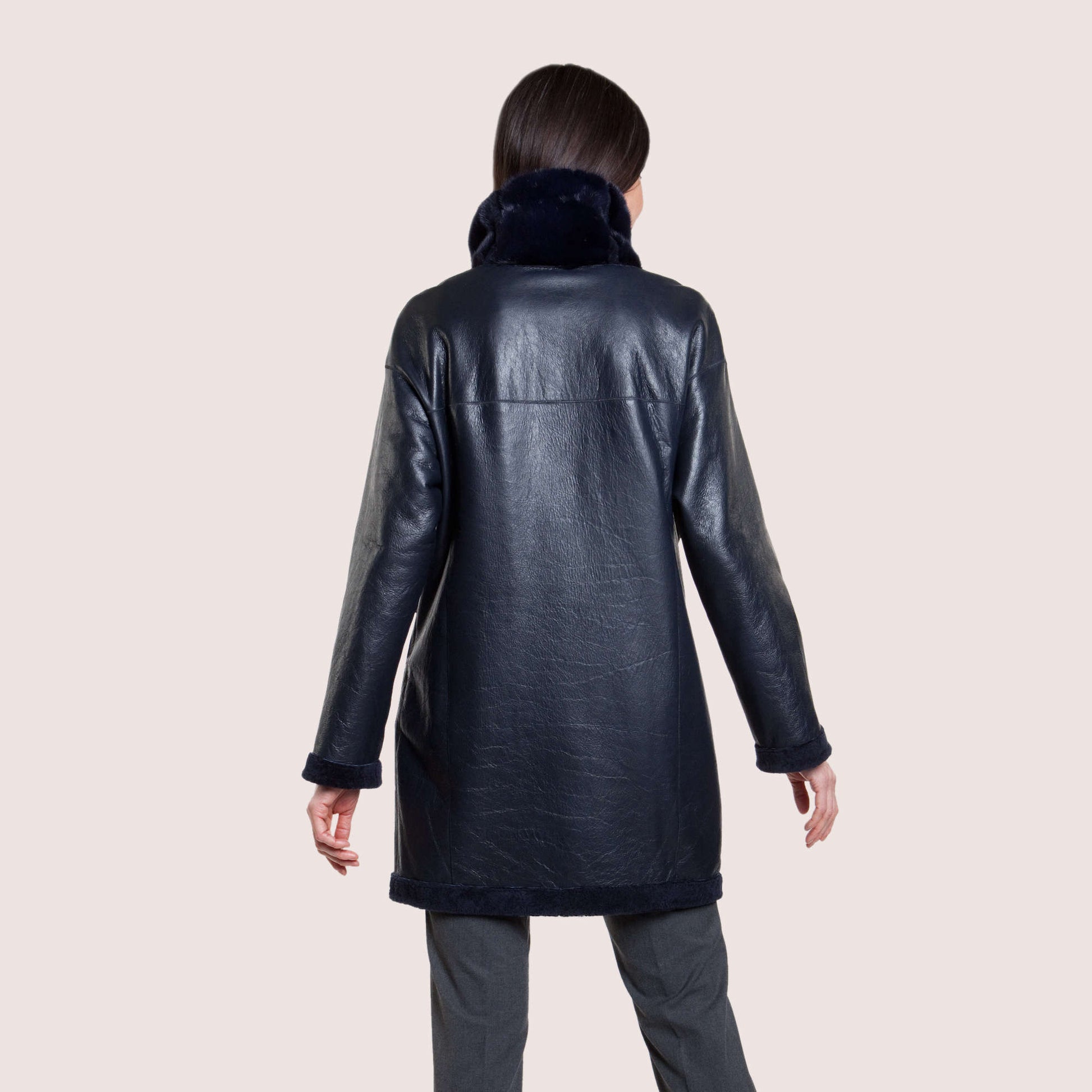 Doris Reversible Shearling Coat