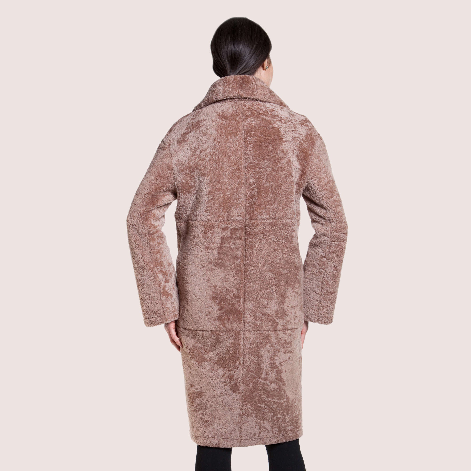 Alexandra Reversible Shearling Coat-4