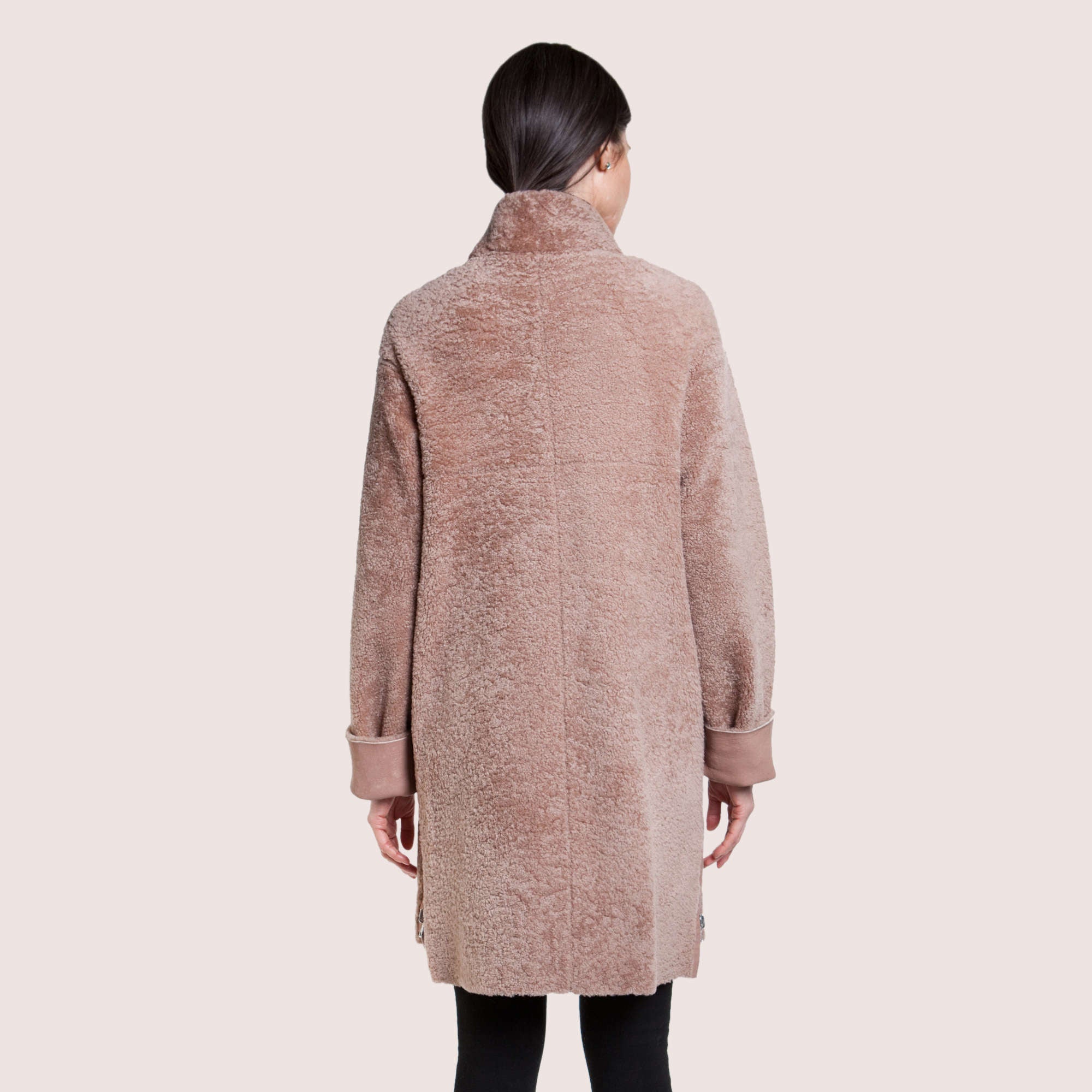 Trinity Reversible Shearling Coat
