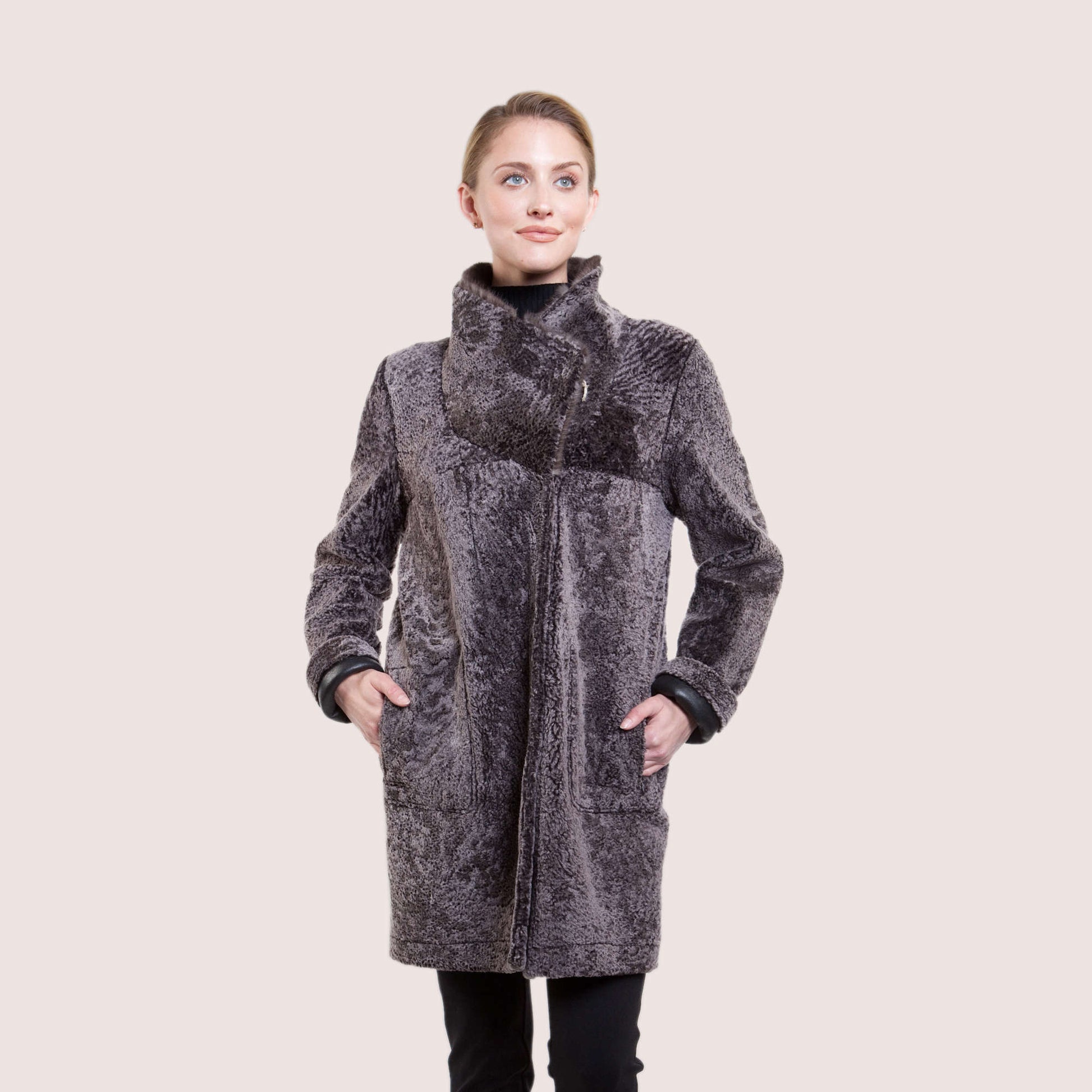 Mia Reversible Shearling Coat