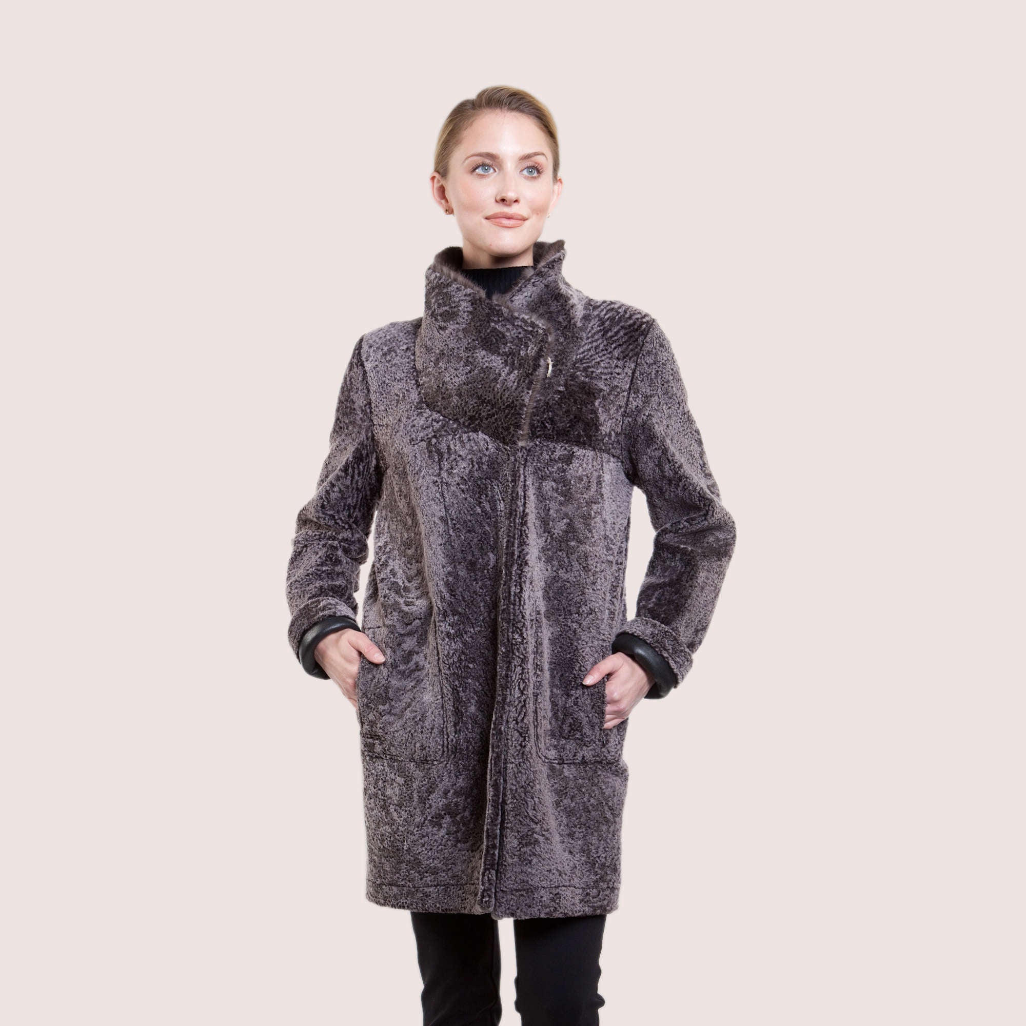 Mia Reversible Shearling Coat