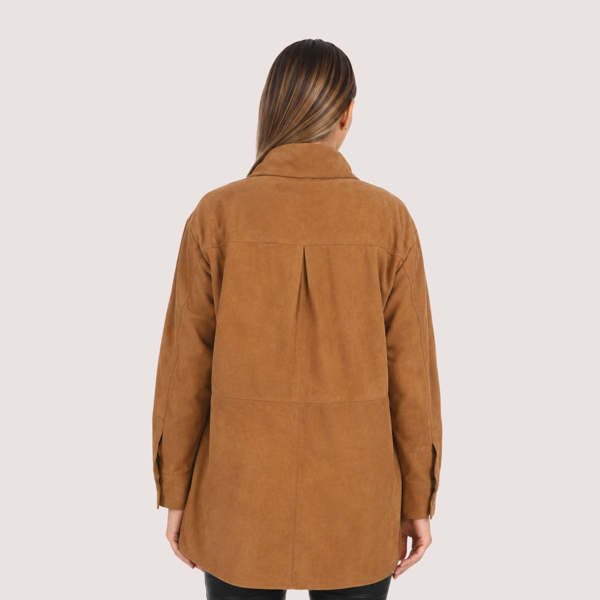 Clementine Goat Suede Jacket