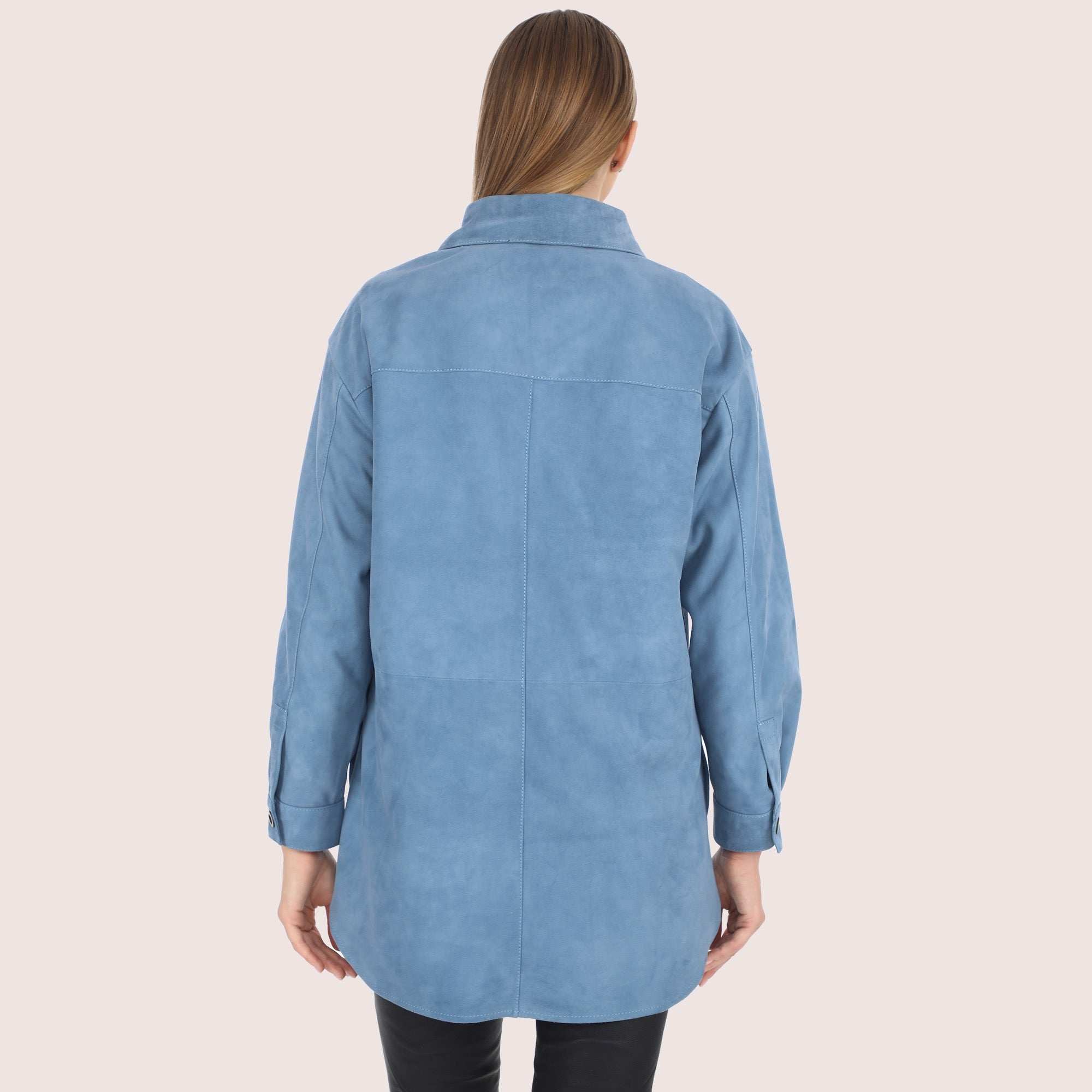 Clementine Goat Suede Jacket-9