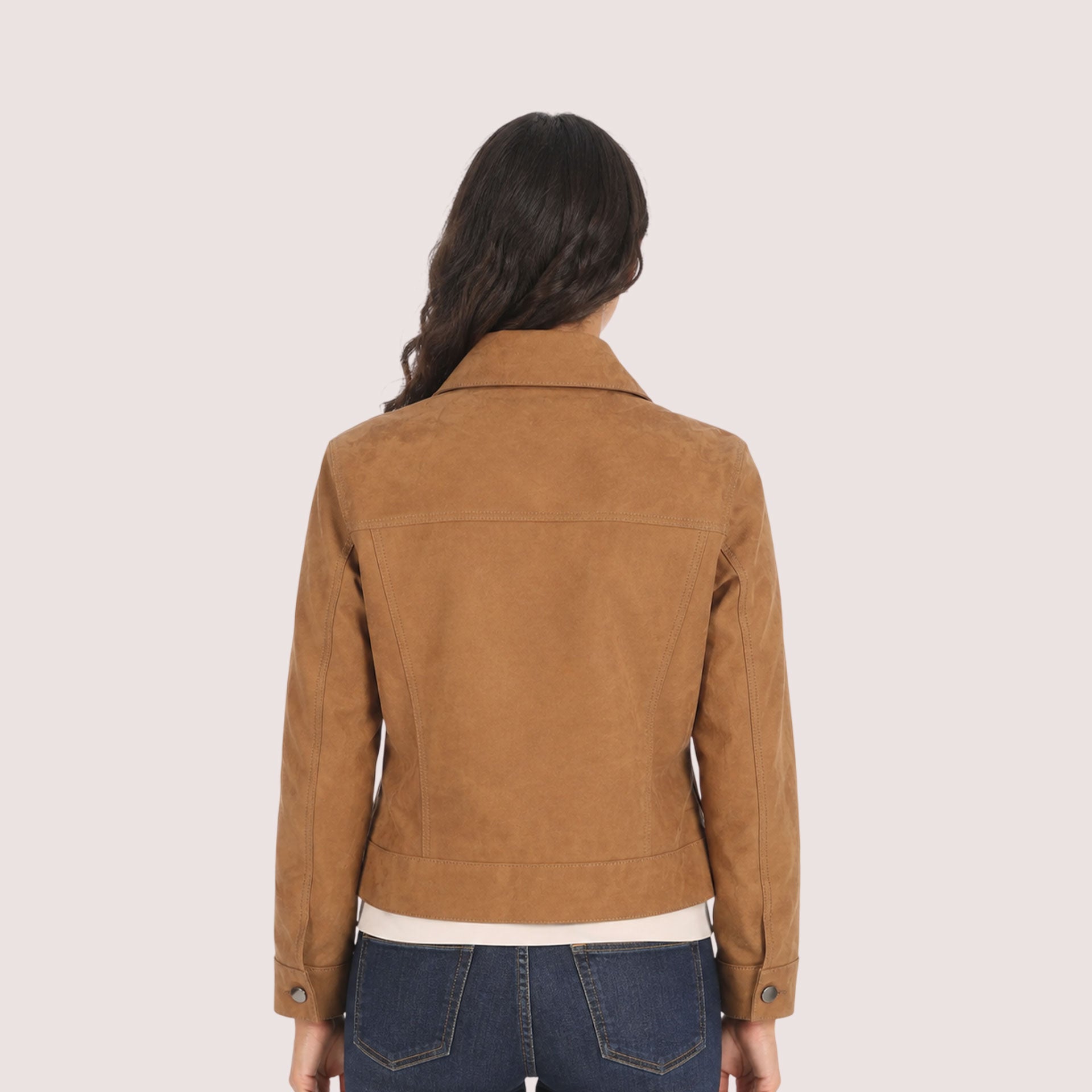 Colette Goat Suede Jacket