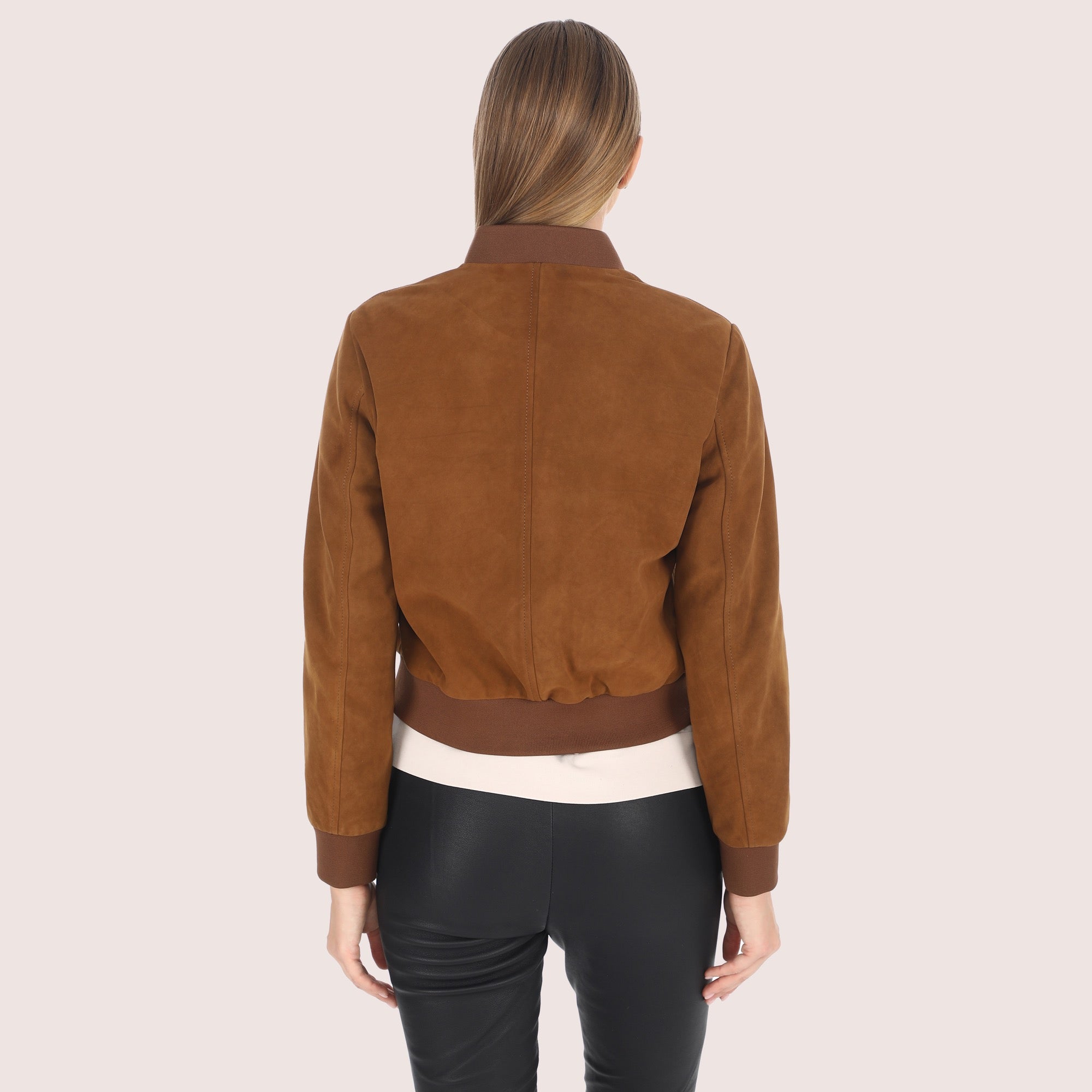Deborah Goat Suede Jacket-3