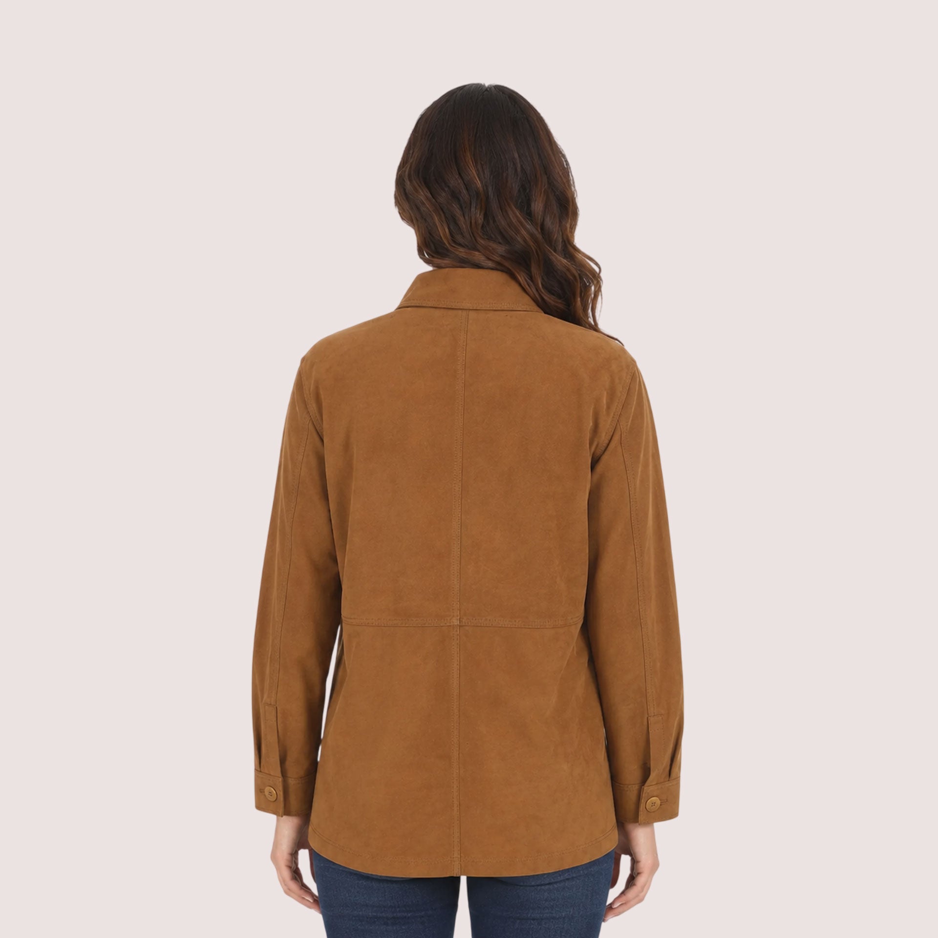 Delilah Goat Suede Jacket