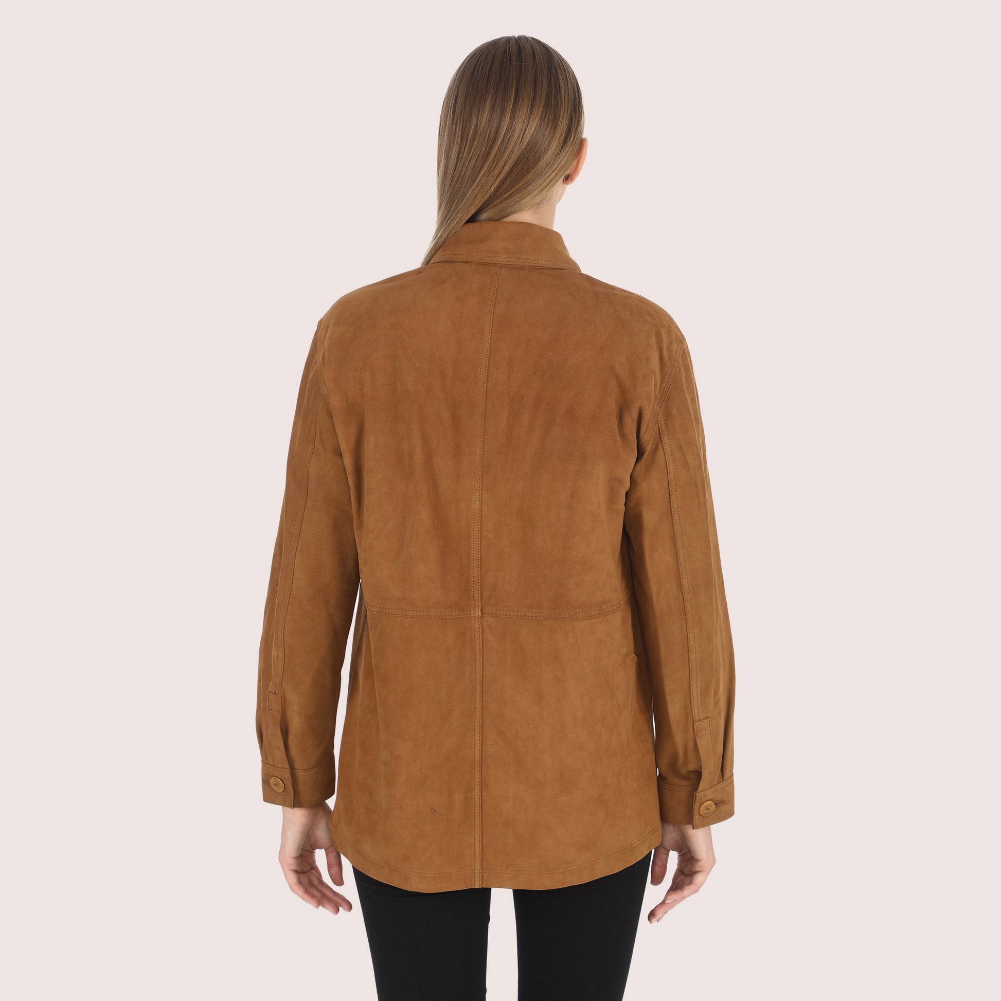 Delilah Goat Suede Jacket