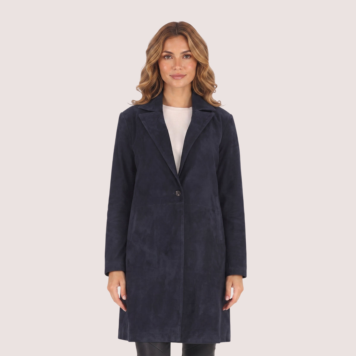 Diana Goat Suede Jacket