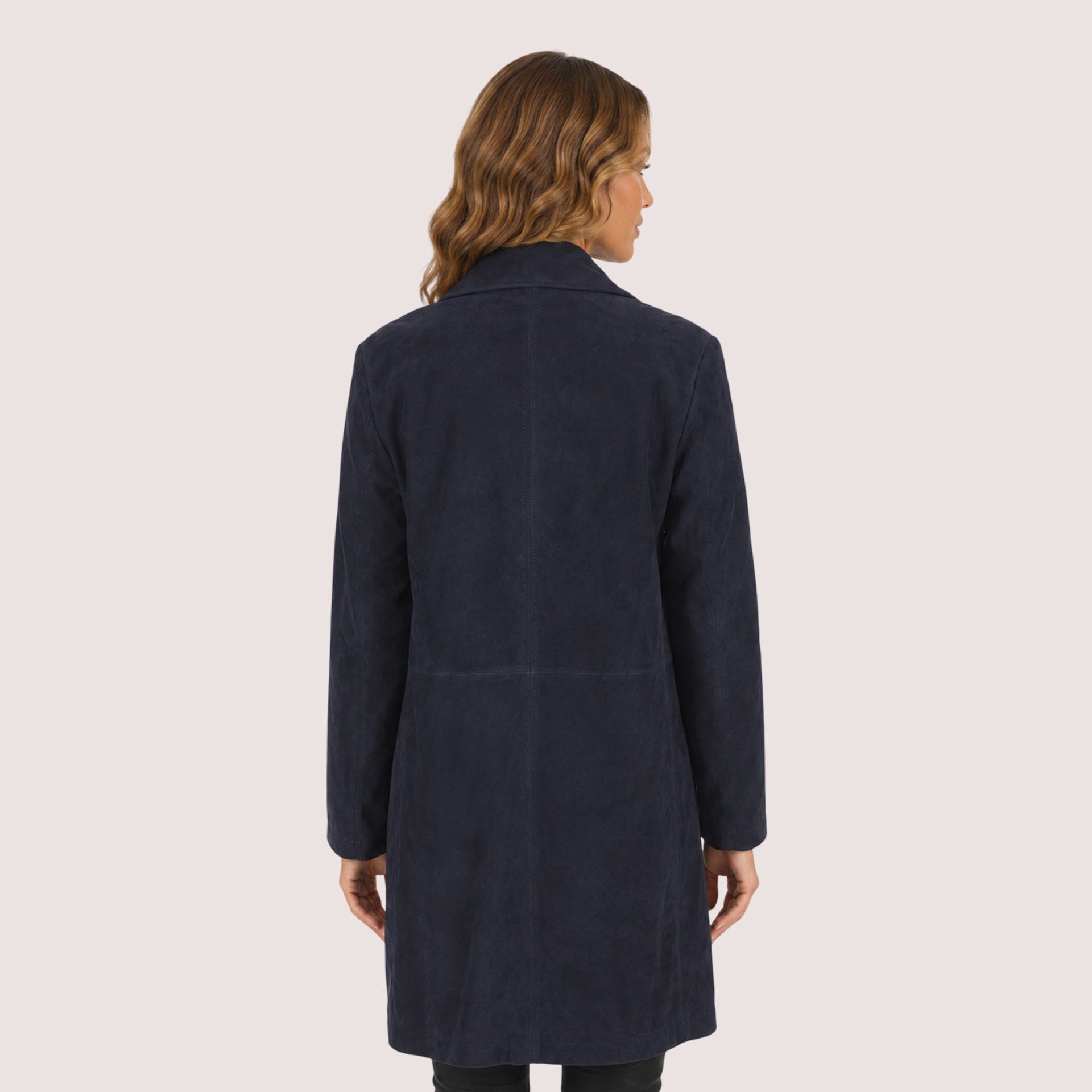 Diana Goat Suede Jacket