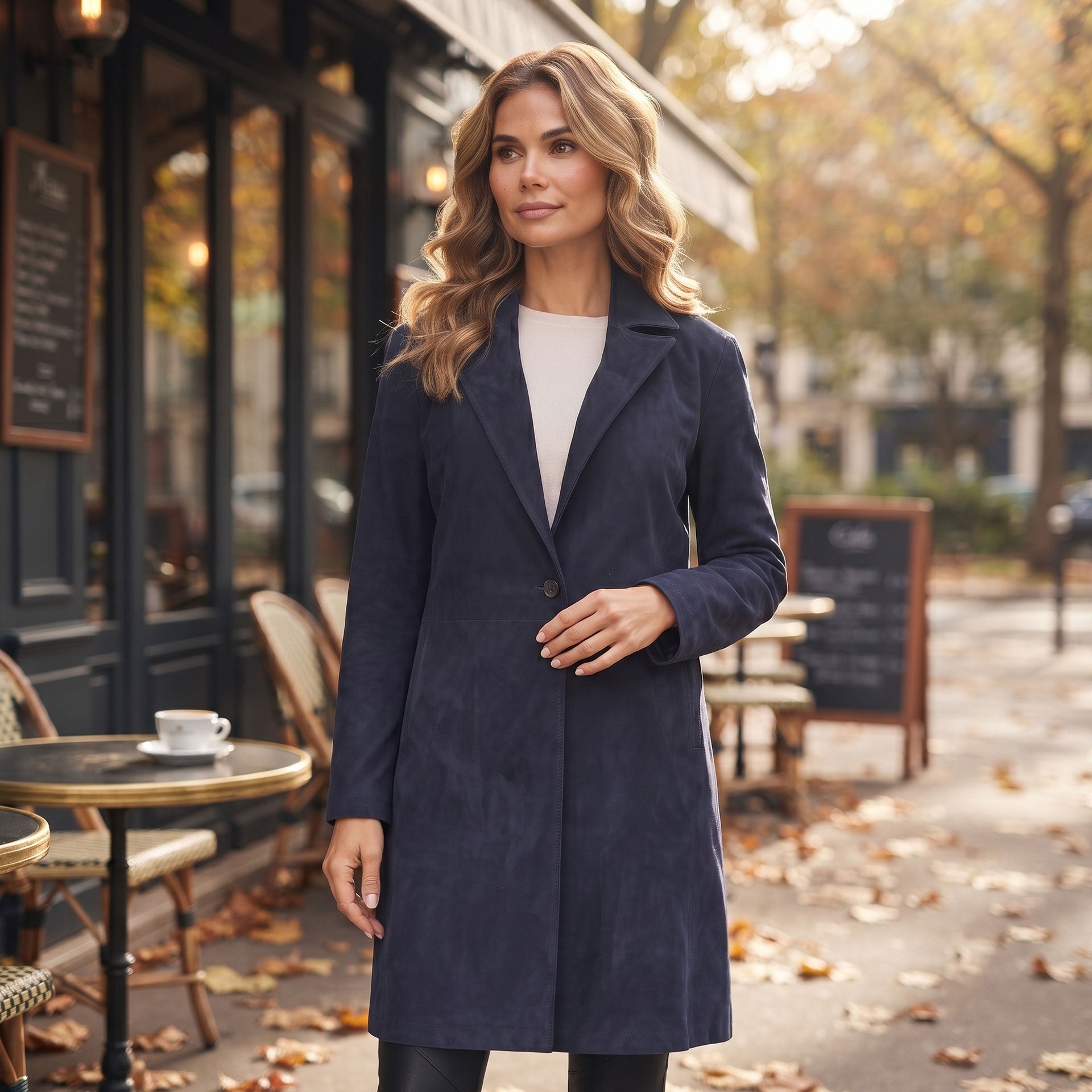 Diana Goat Suede Jacket-4