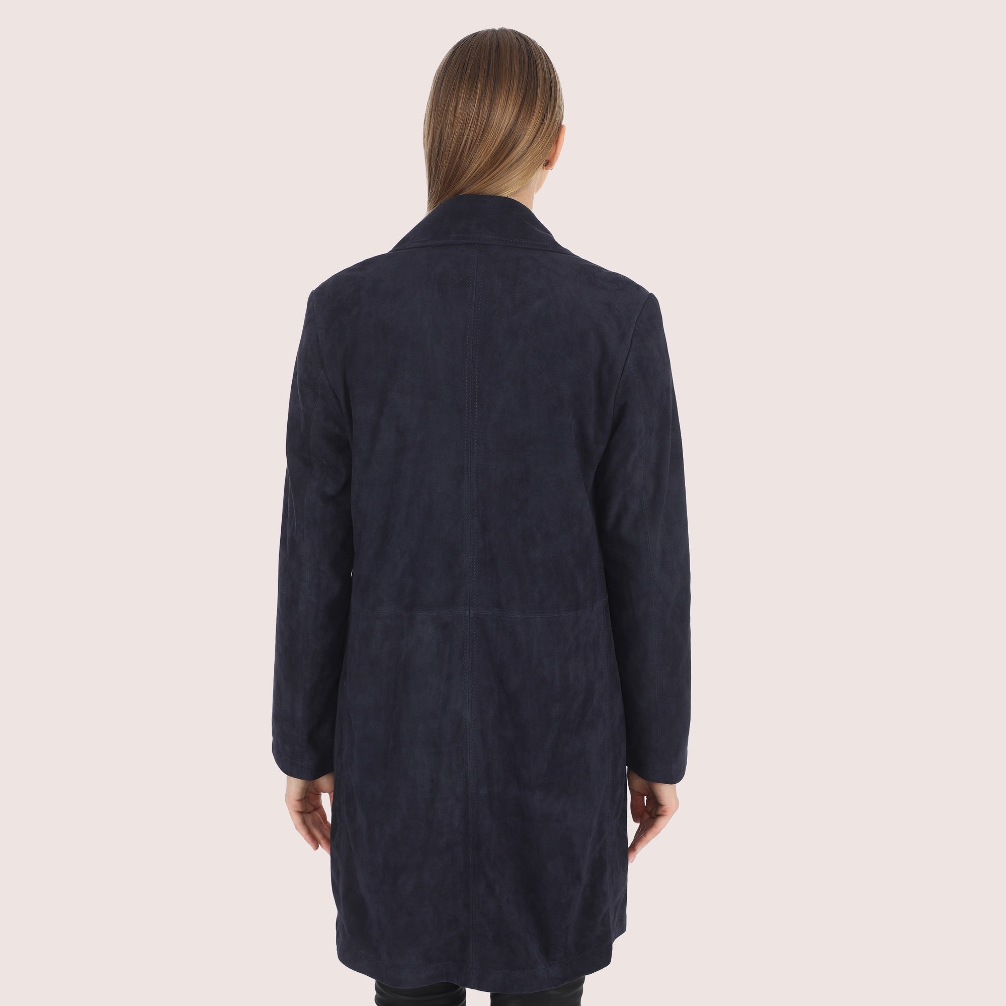 Diana Goat Suede Jacket-3