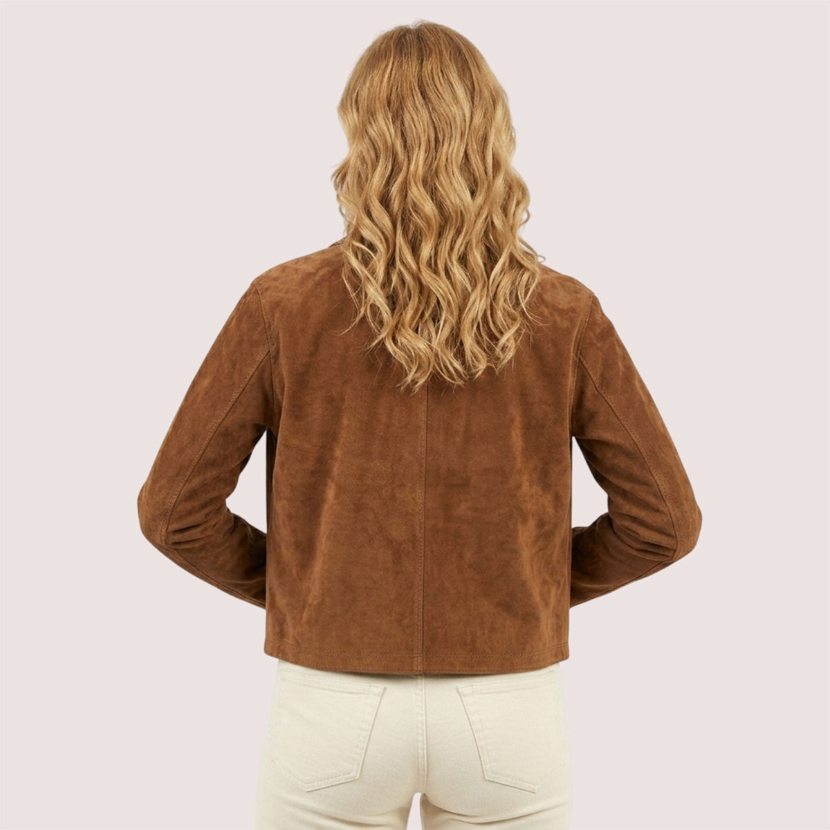 Penelope Goat Suede Jacket-3